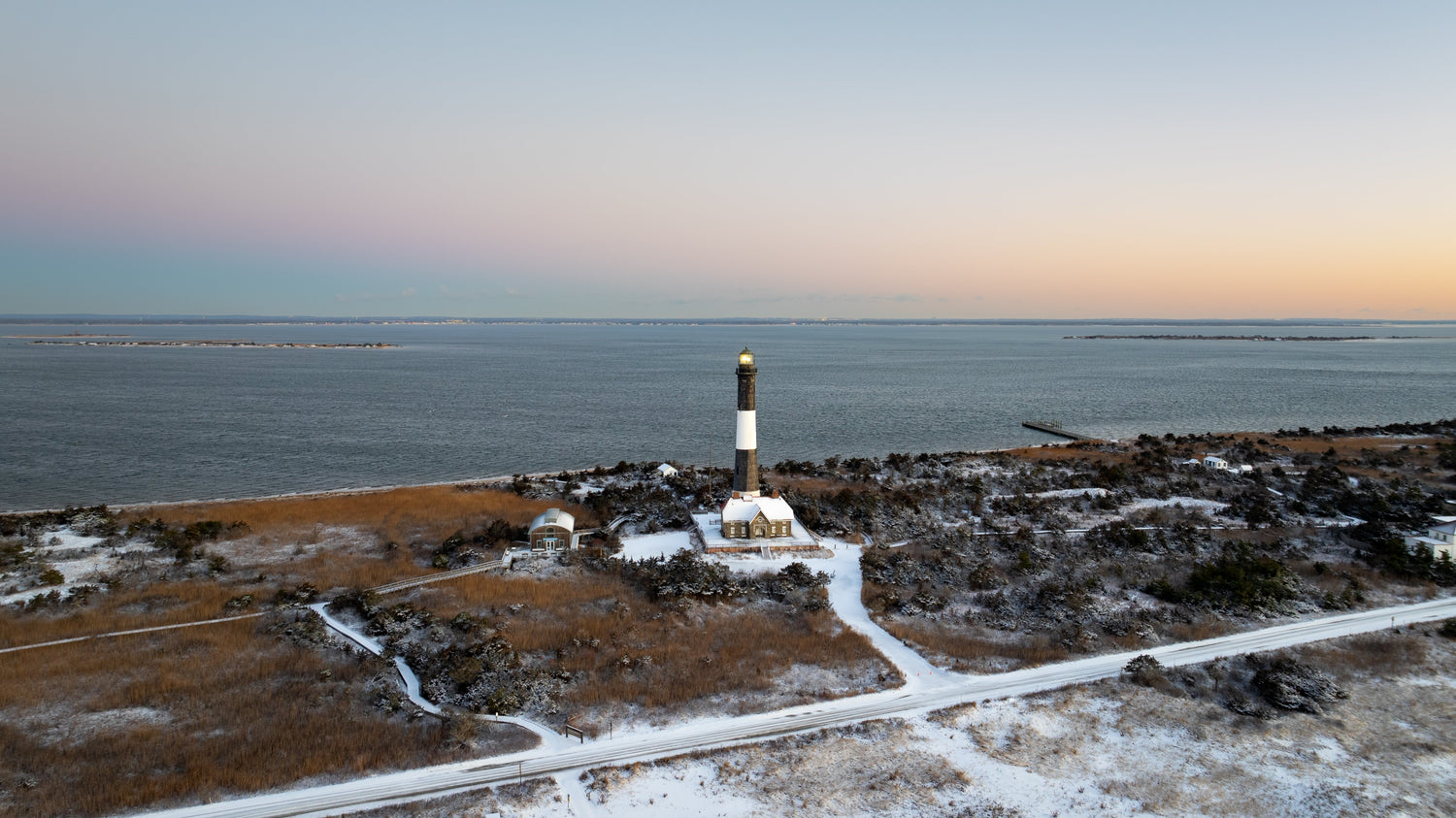 Winter at Fire Island