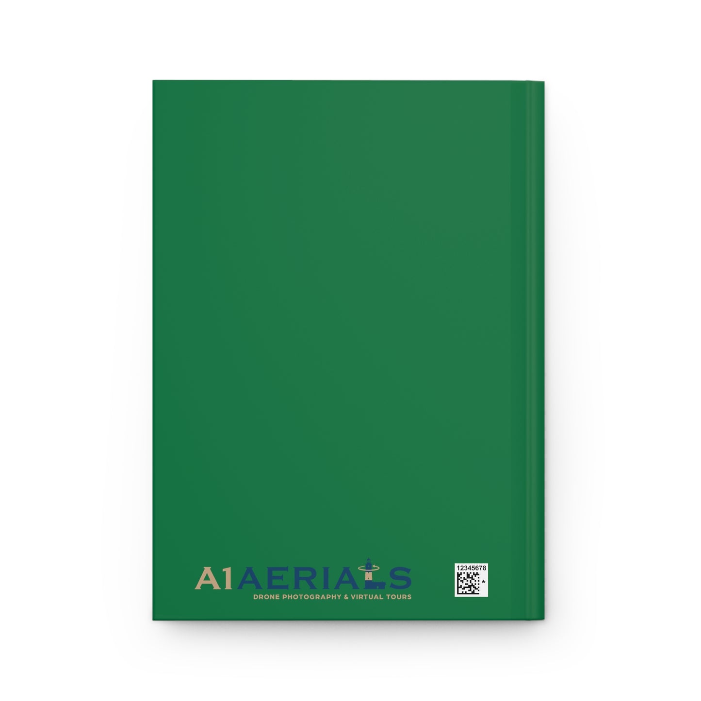 Hardcover Journal Matte Green - Great South Bay Bridge