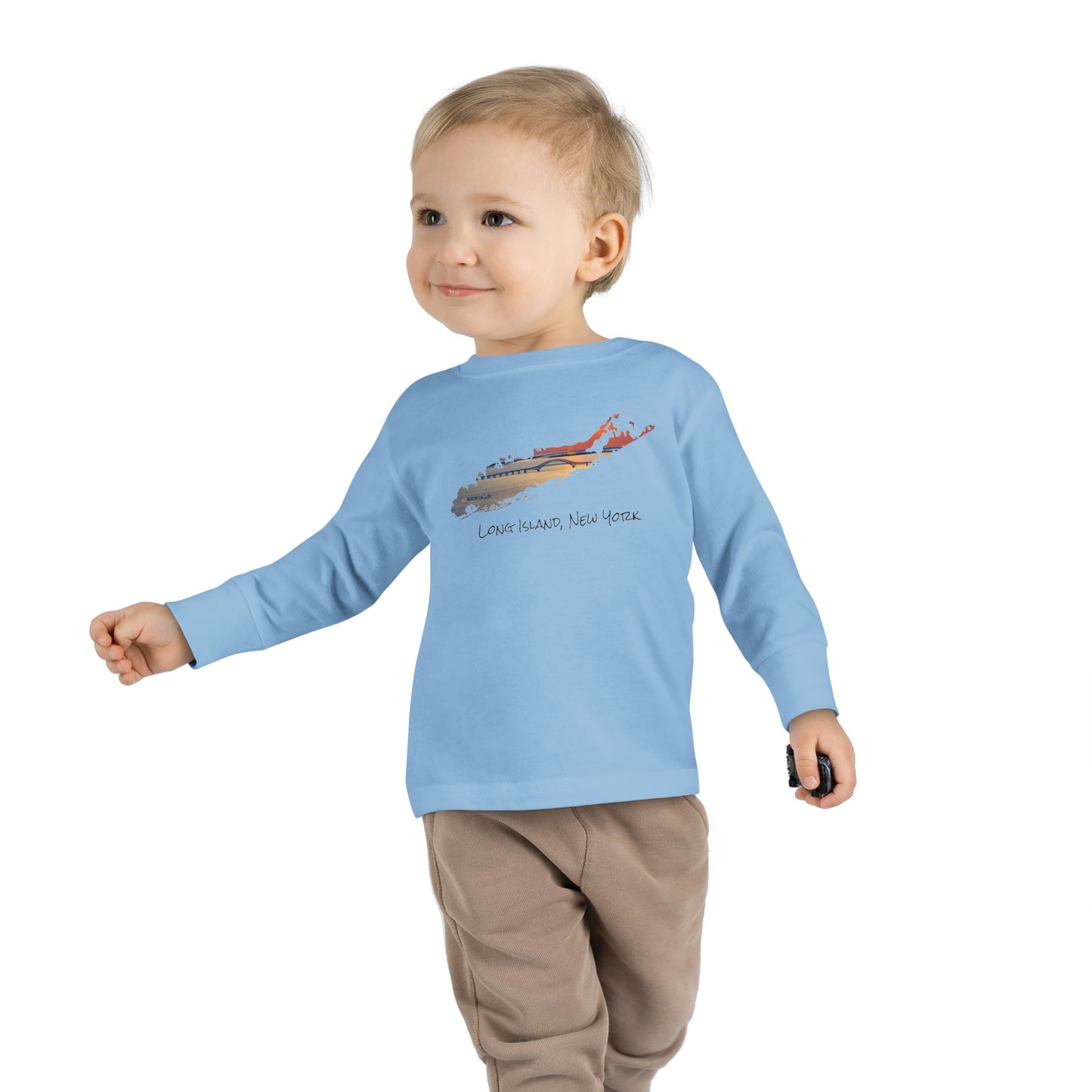 Toddler Long Sleeve Tee - Great South Bay Bridge