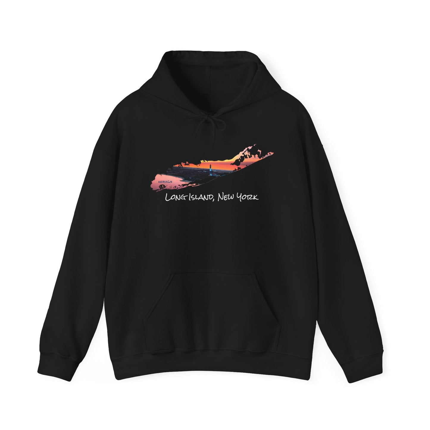 Unisex Hooded Sweatshirt - Fire Island Lighthouse