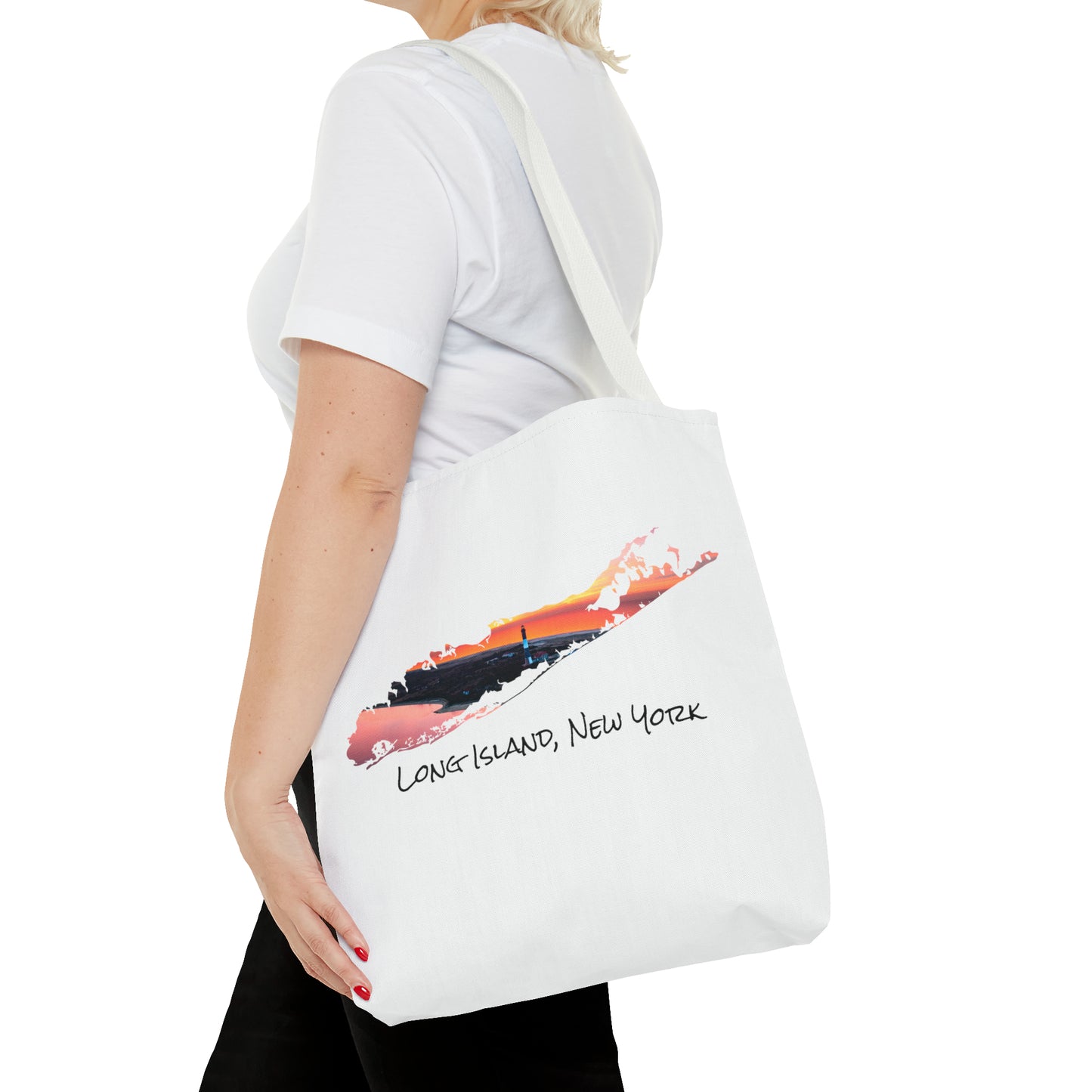Tote Bag (3 Sizes) - Fire Island Lighthouse