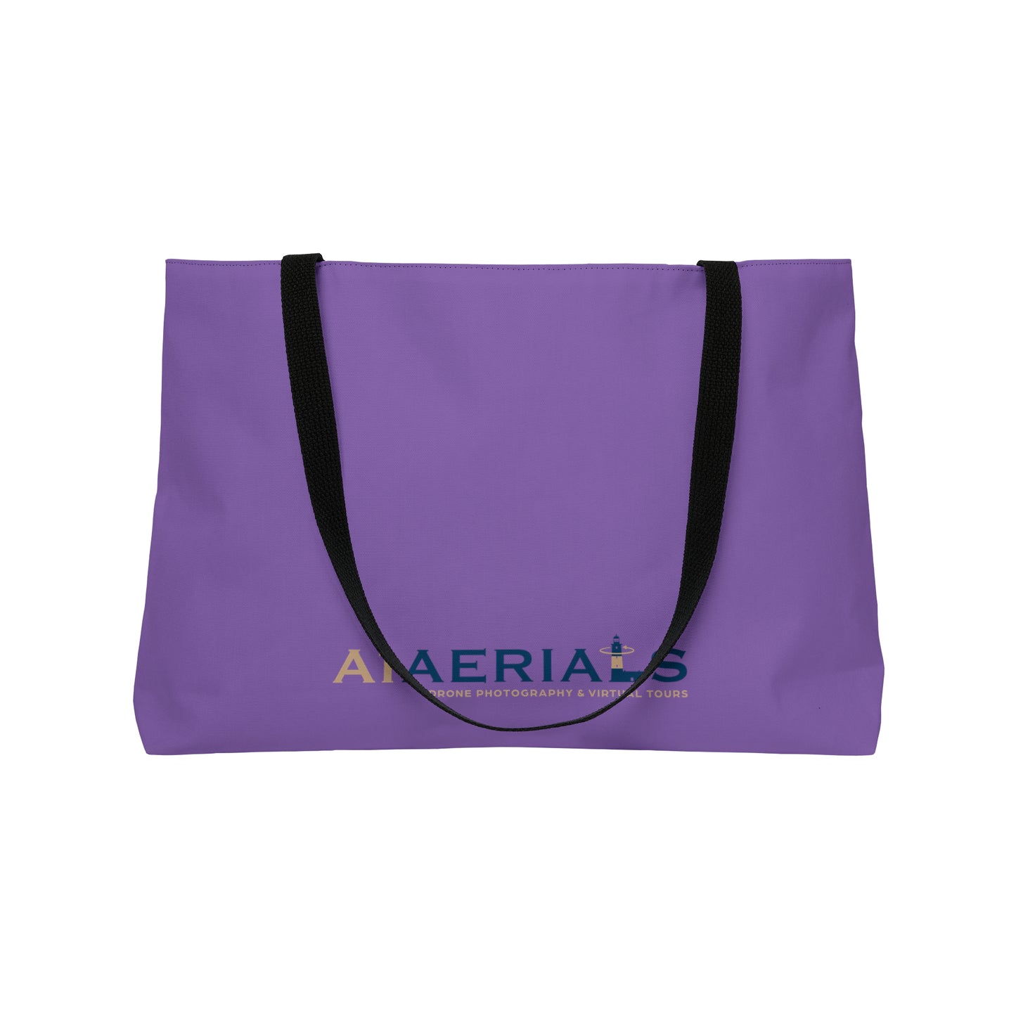 Weekender Tote Bag Purple - Great South Bay Bridge