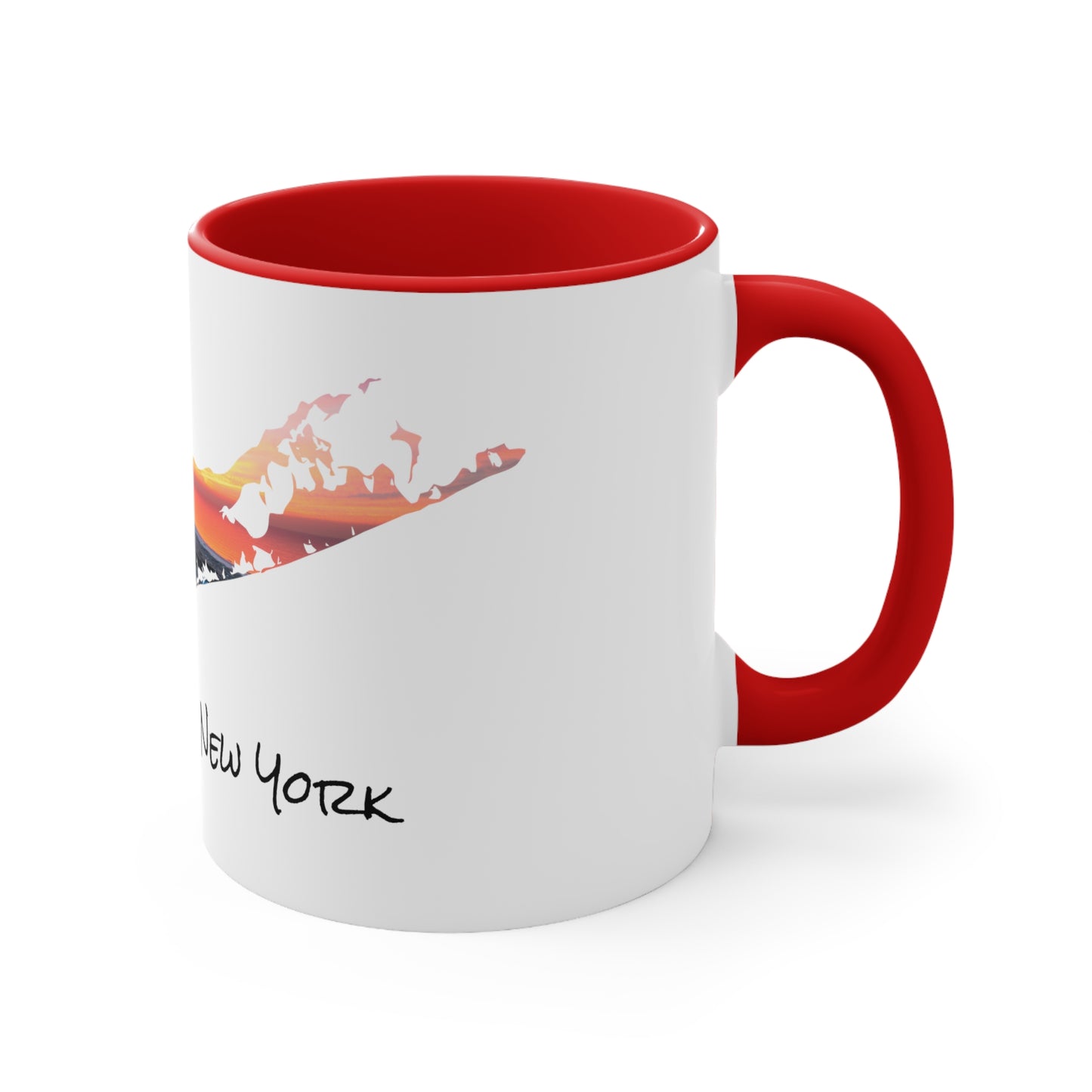 Accent Coffee Mug, 11oz - Fire Island Lighthouse