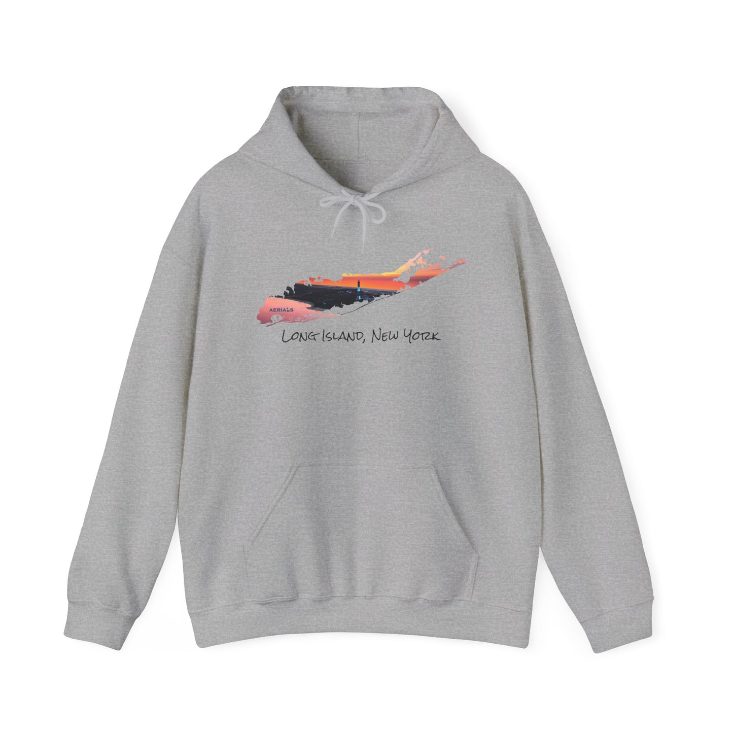 Unisex Hooded Sweatshirt - Fire Island Lighthouse