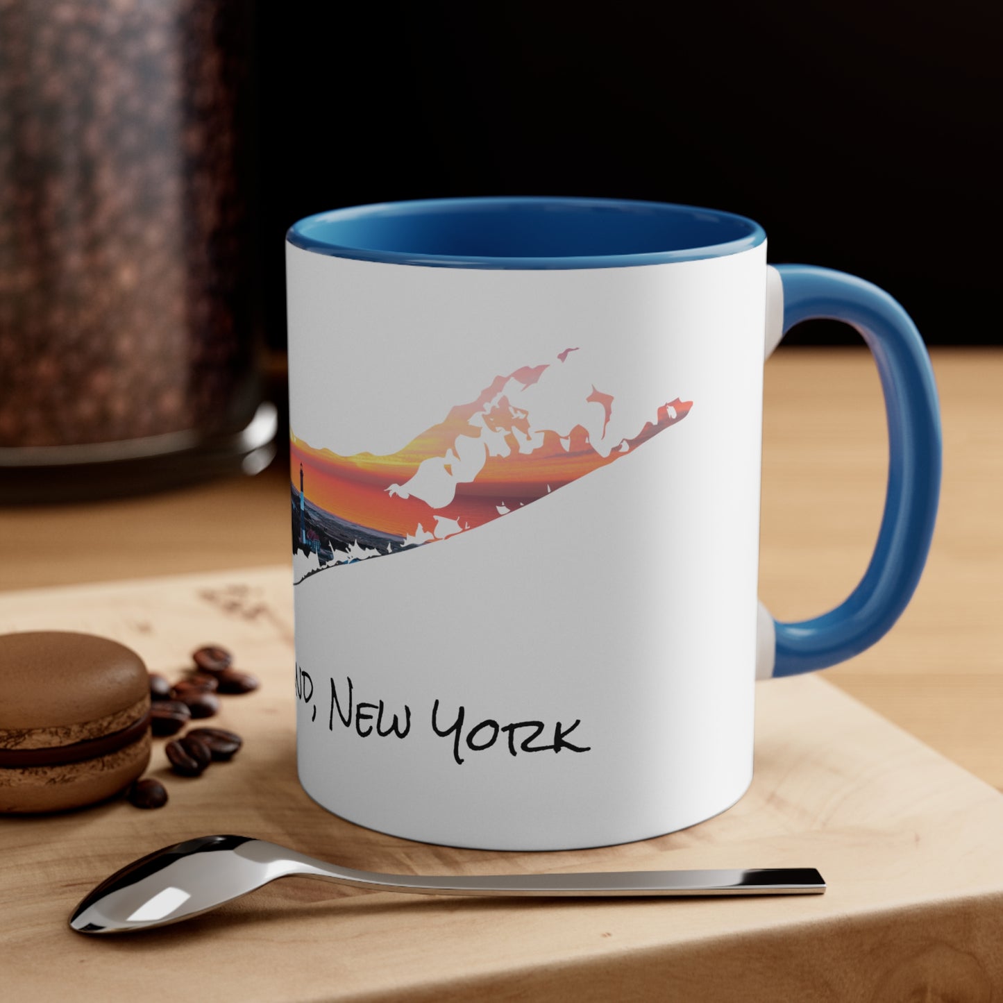 Accent Coffee Mug, 11oz - Fire Island Lighthouse