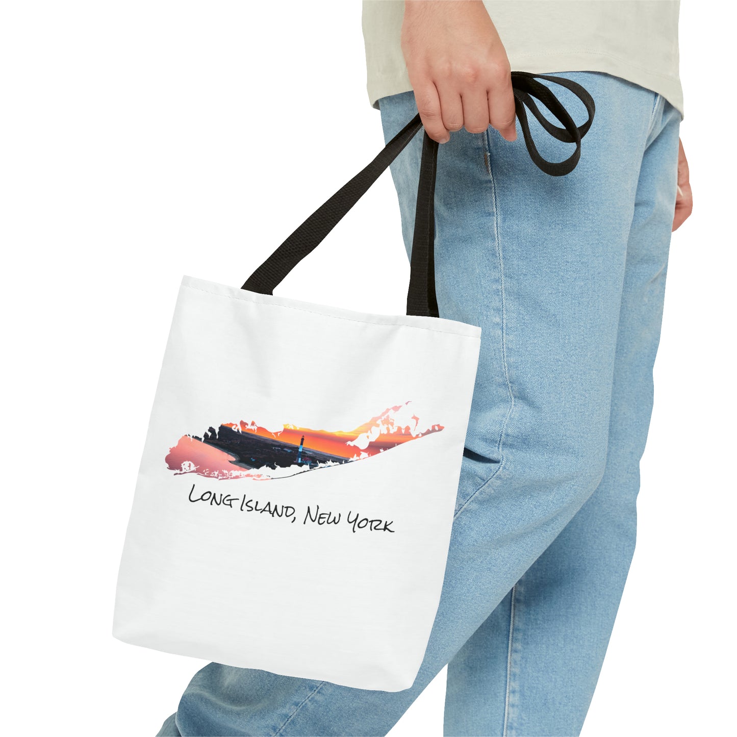 Tote Bag (3 Sizes) - Fire Island Lighthouse