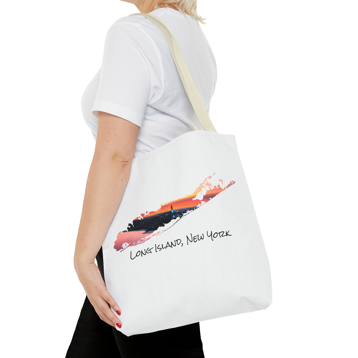 Tote Bag (3 Sizes) - Fire Island Lighthouse