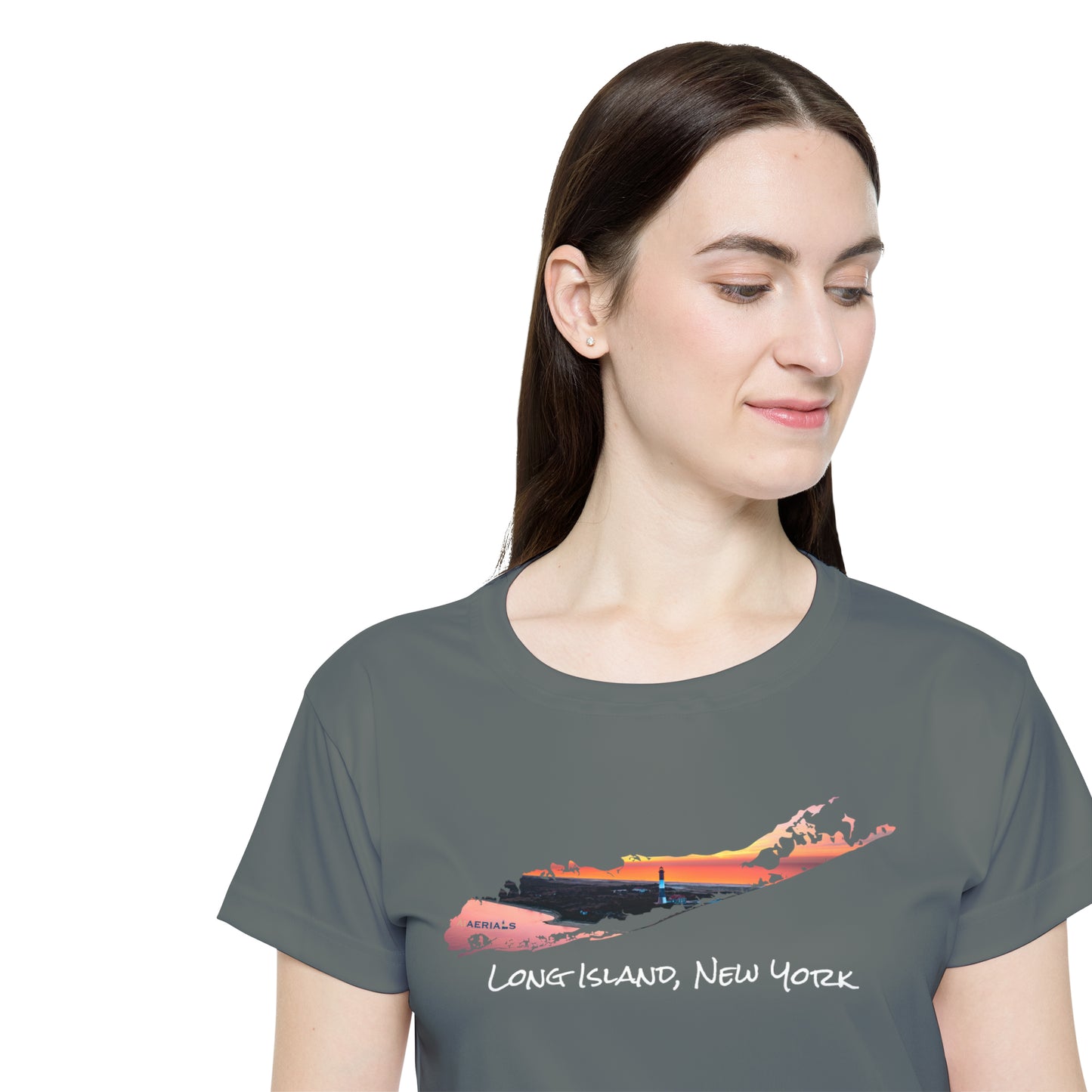 Women's Sports Jersey - Fire Island lighthouse
