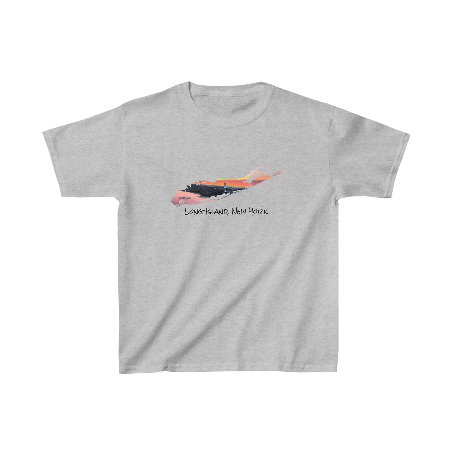 Kids Heavy Cotton™ Tee - Fire Island Lighthouse