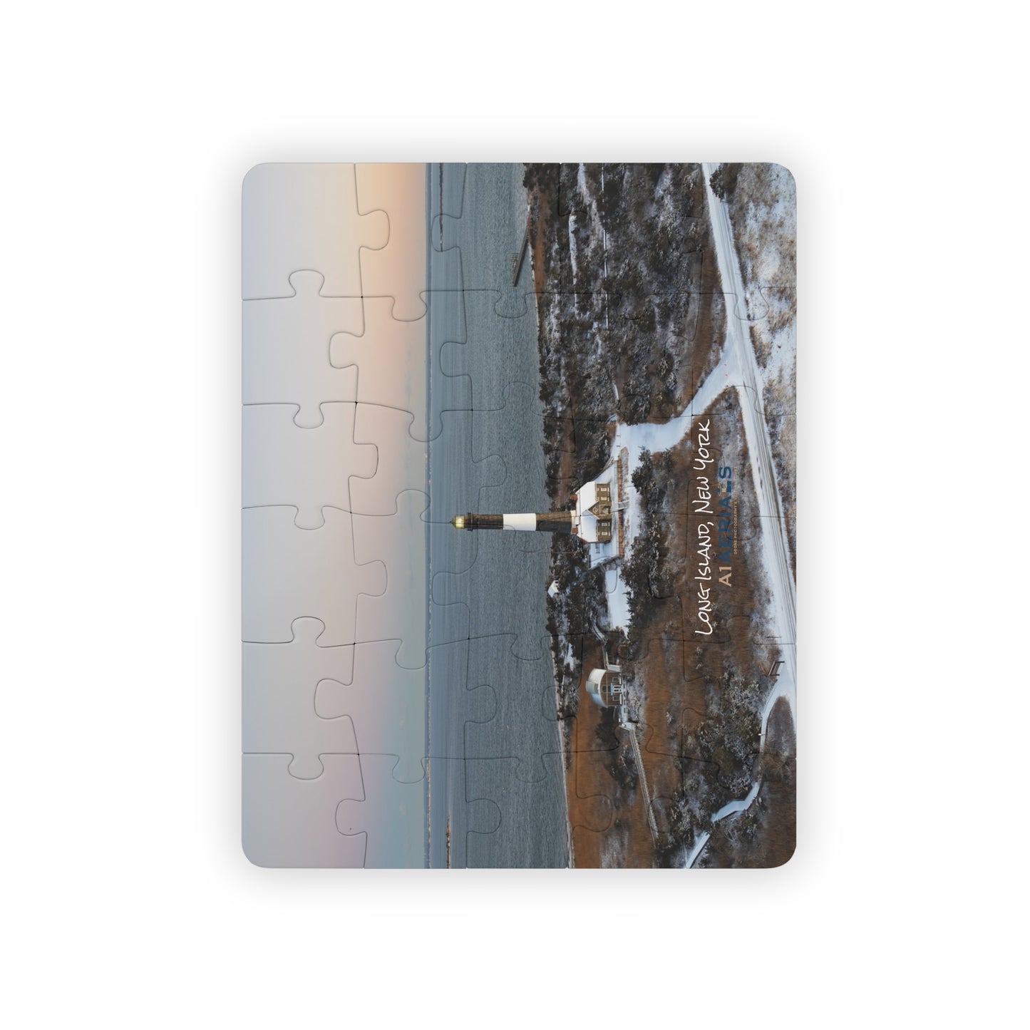 Kids' Puzzle, 30-Piece - Winter at Fire Island