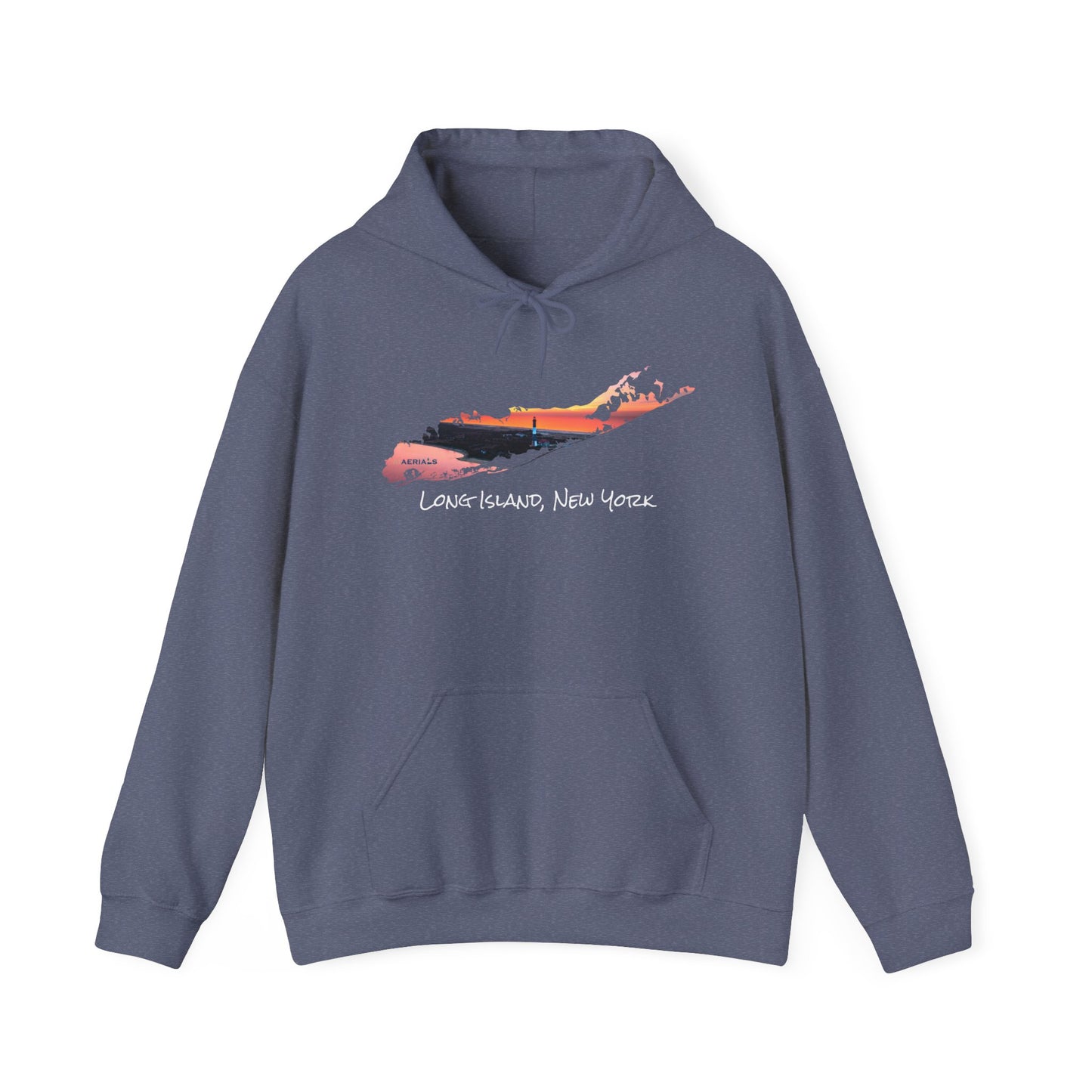 Unisex Hooded Sweatshirt - Fire Island Lighthouse