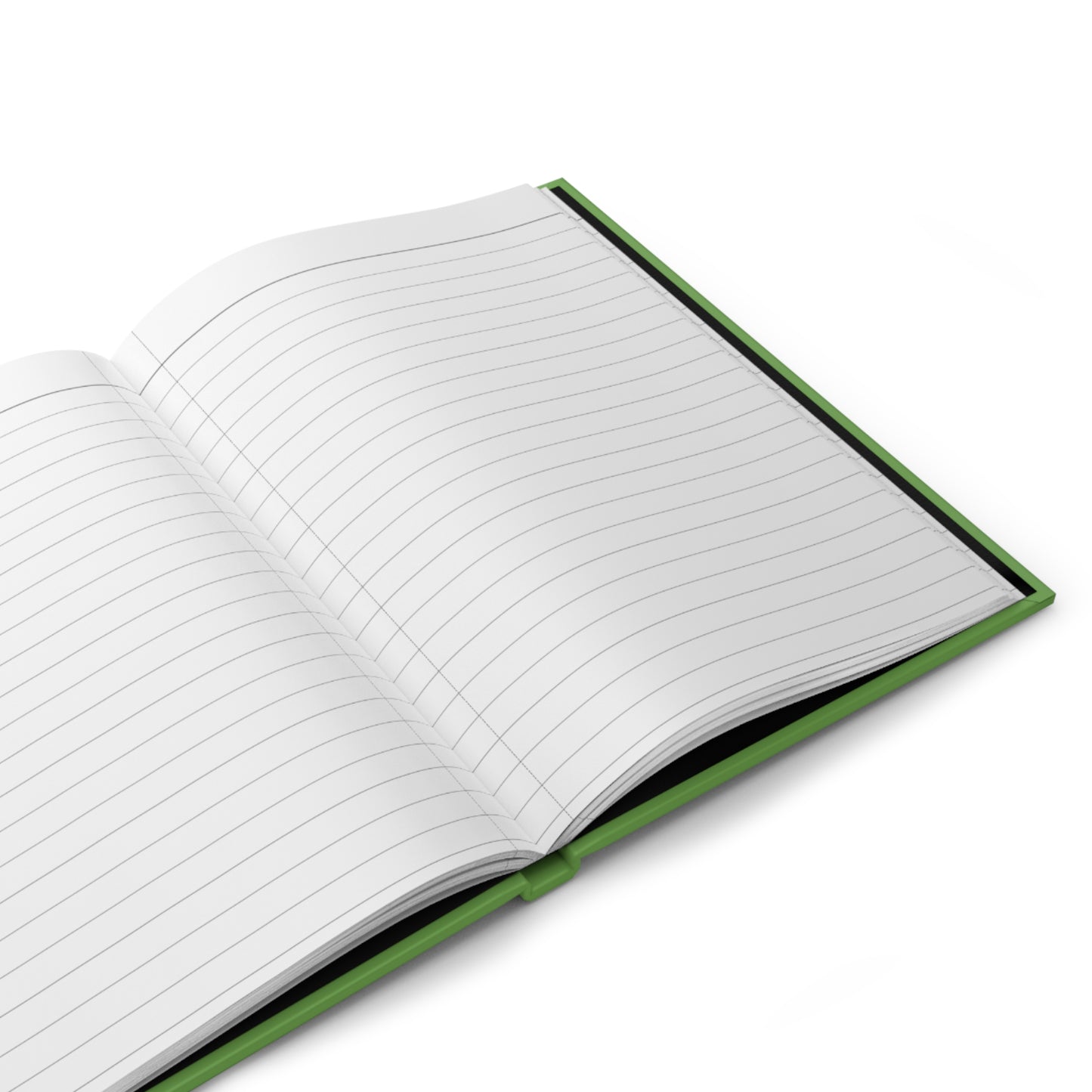 Hardcover Journal Matte Light Green - Fire Island Lighthouse