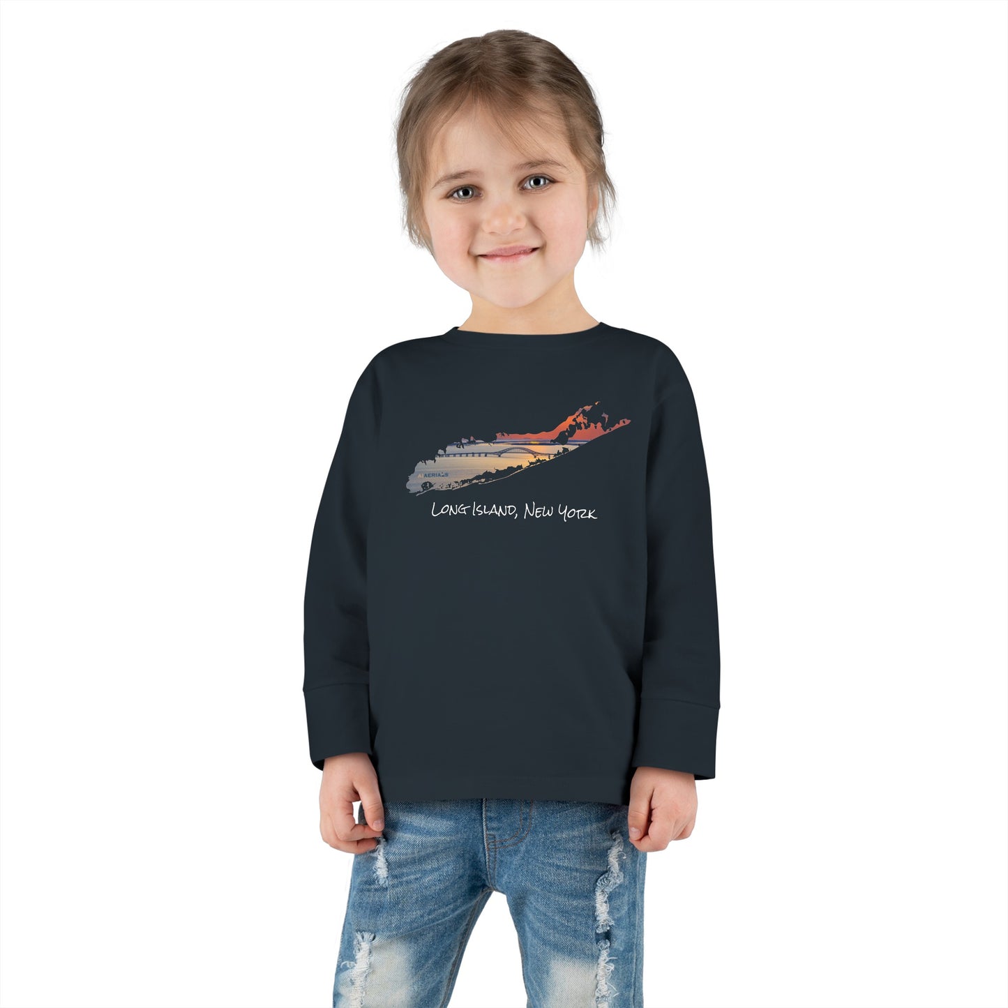 Toddler Long Sleeve Tee - Great South Bay Bridge