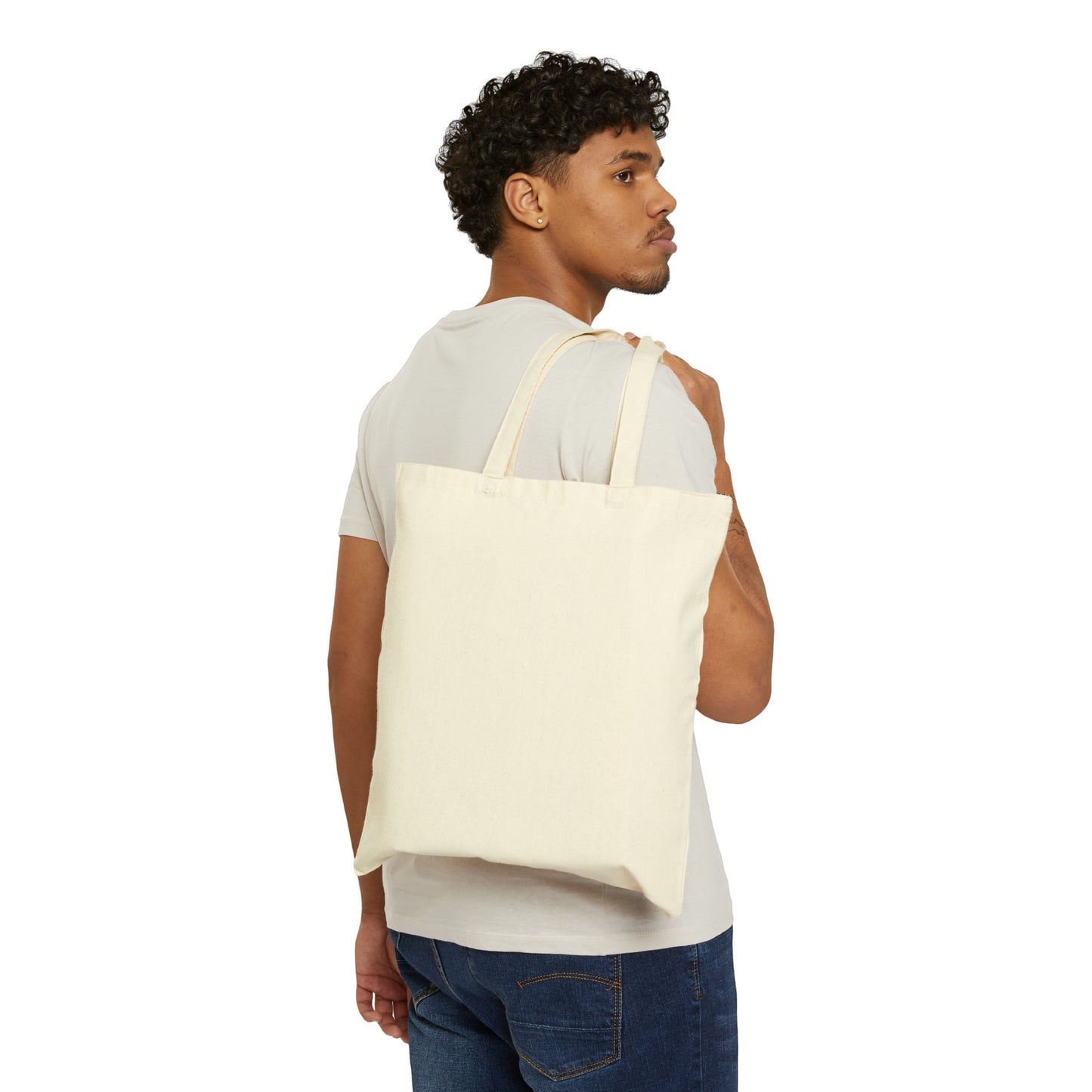Cotton Canvas Tote Bag - Great South Bay Bridge
