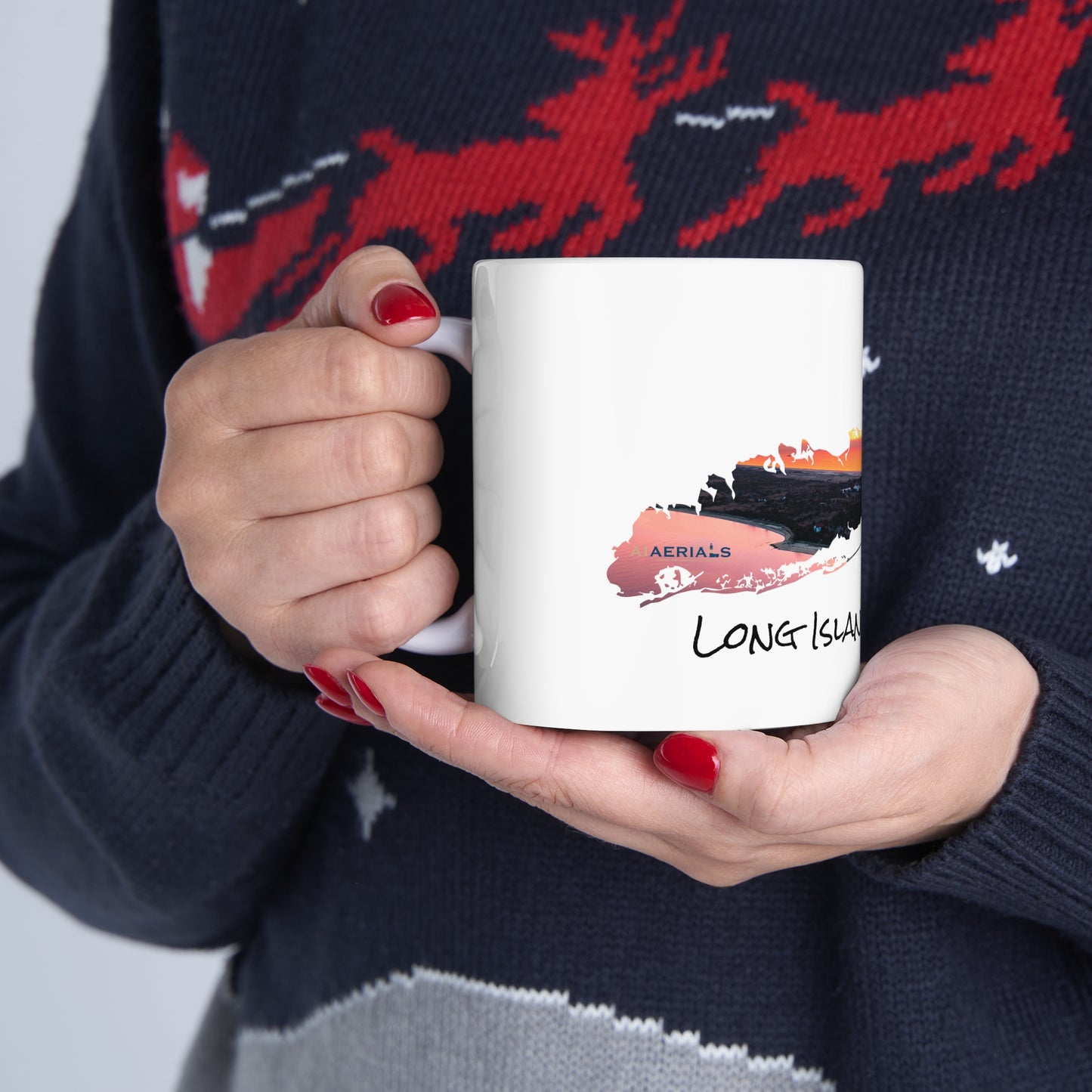 Ceramic Mug 11oz - Fire Island Lighthouse