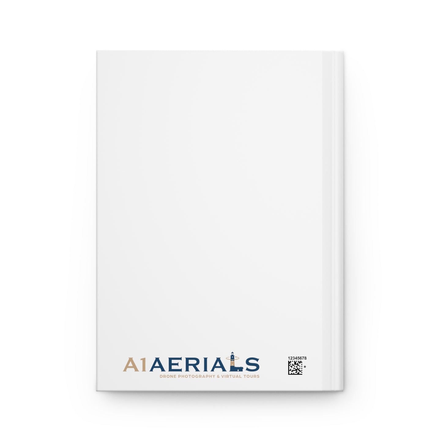 Hardcover Journal Matte White - Great South Bay Bridge