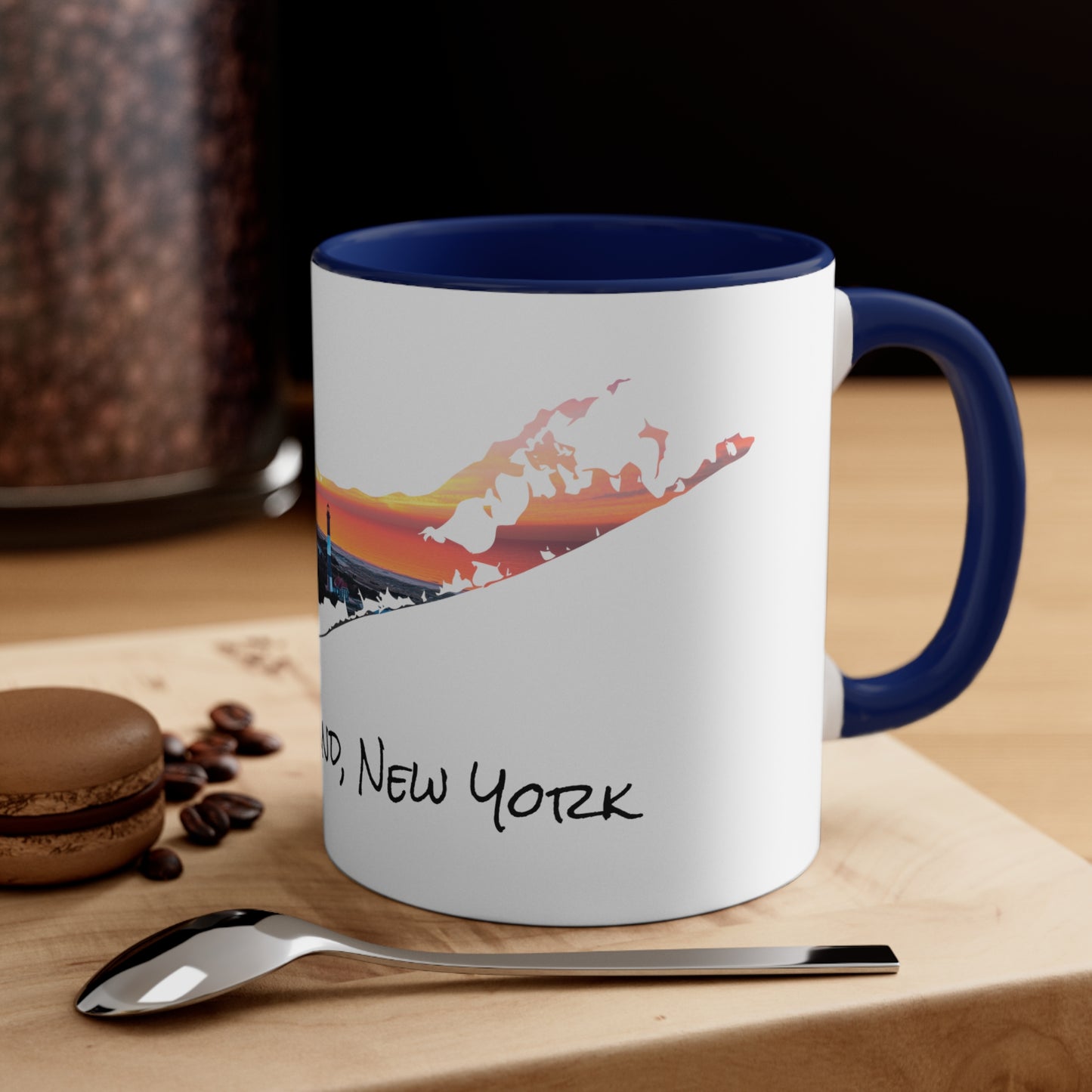 Accent Coffee Mug, 11oz - Fire Island Lighthouse