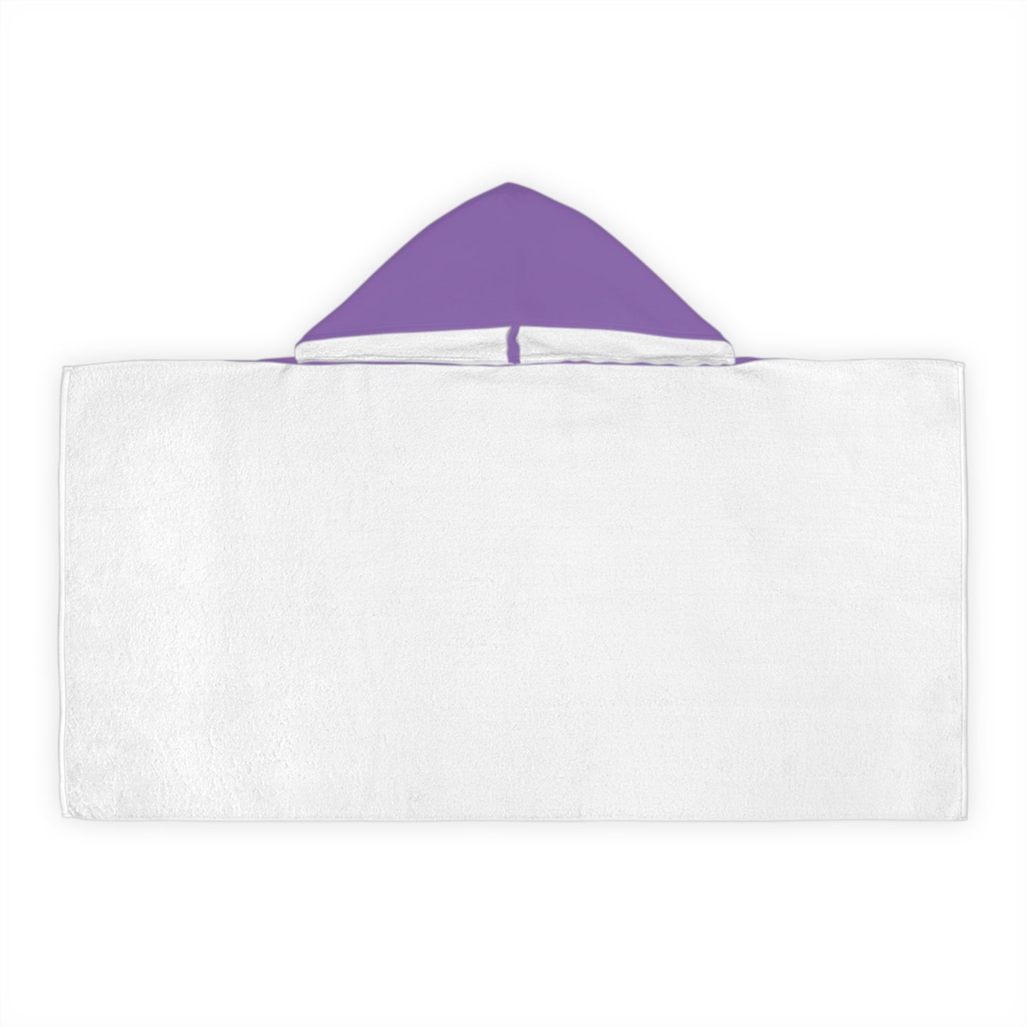 Youth Hooded Towel Purple - Great South Bay Bridge