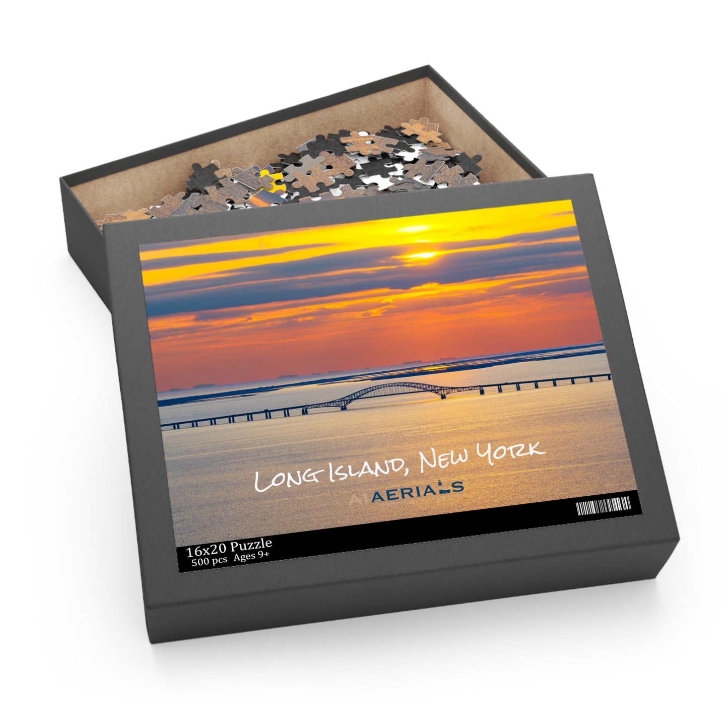 Puzzle in Box (500-Piece) - Great South Bay Bridge