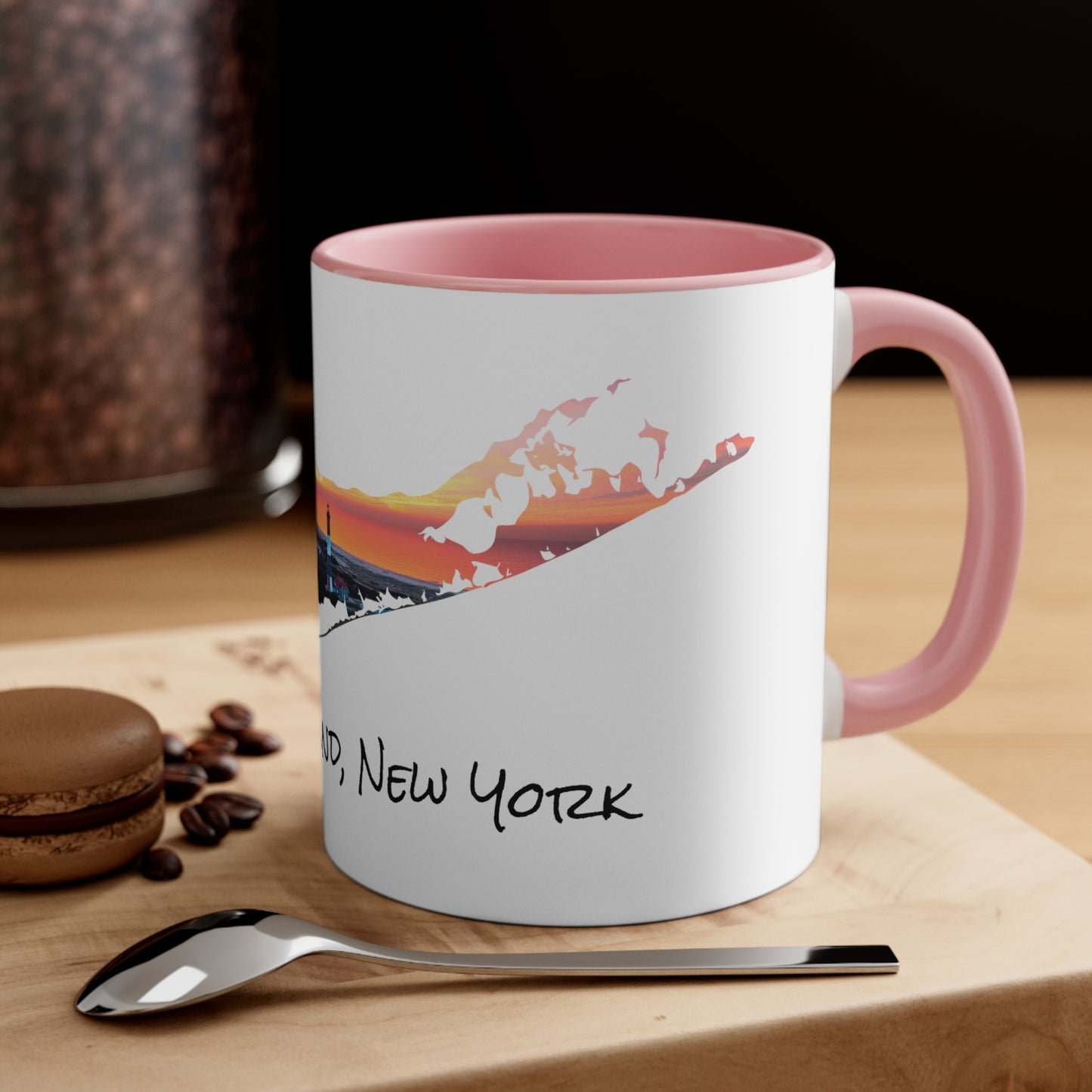 Accent Coffee Mug, 11oz - Fire Island Lighthouse