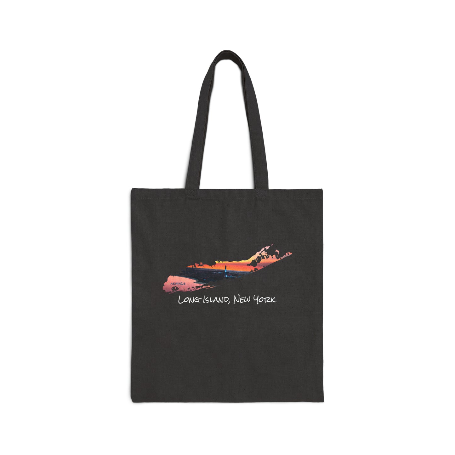 Cotton Canvas Tote Bag - Fire Island Lighthouse