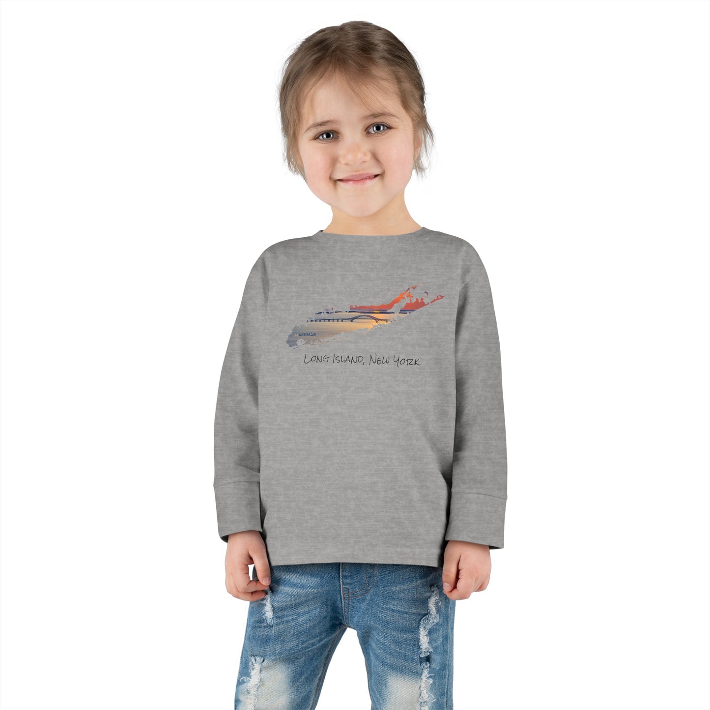 Toddler Long Sleeve Tee - Great South Bay Bridge