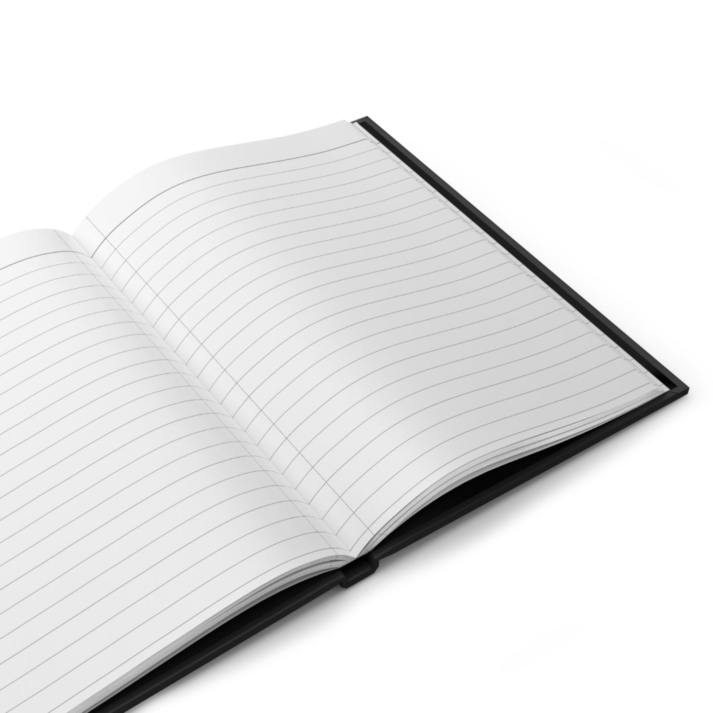 Hardcover Journal Matte Black - Great South Bay Bridge