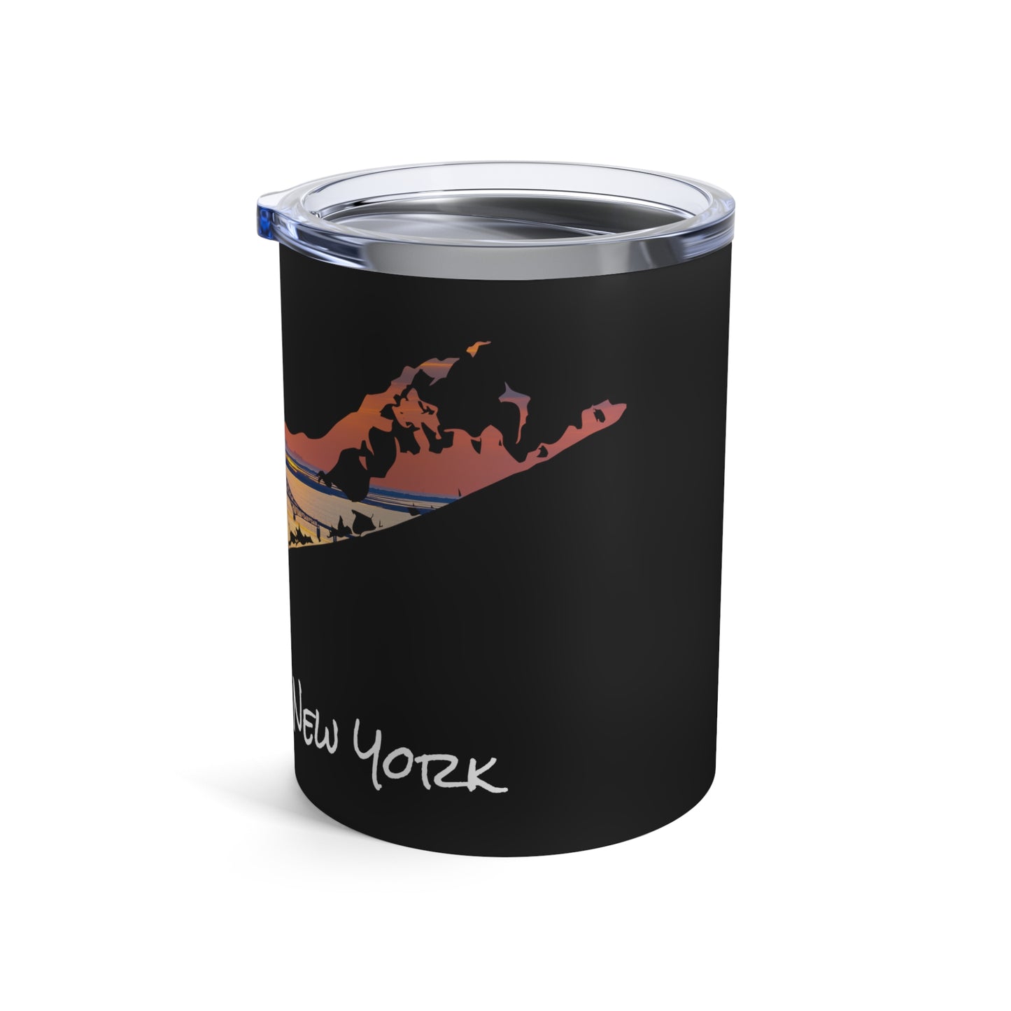 Tumbler 10oz Black - Great South Bay Bridge