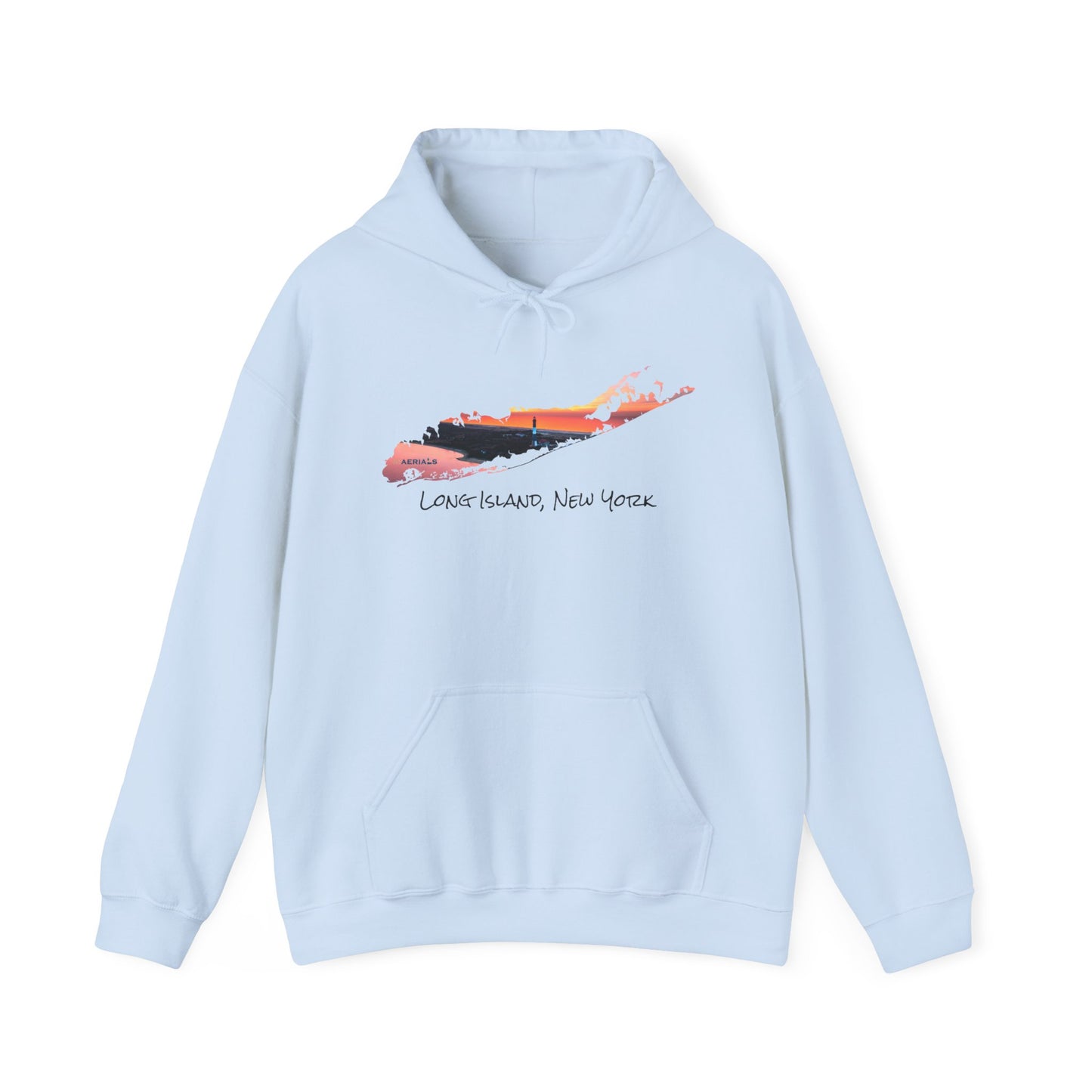 Unisex Hooded Sweatshirt - Fire Island Lighthouse