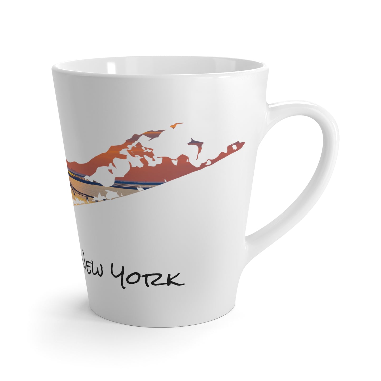 Latte Mug 12oz - Great South Bay Bridge