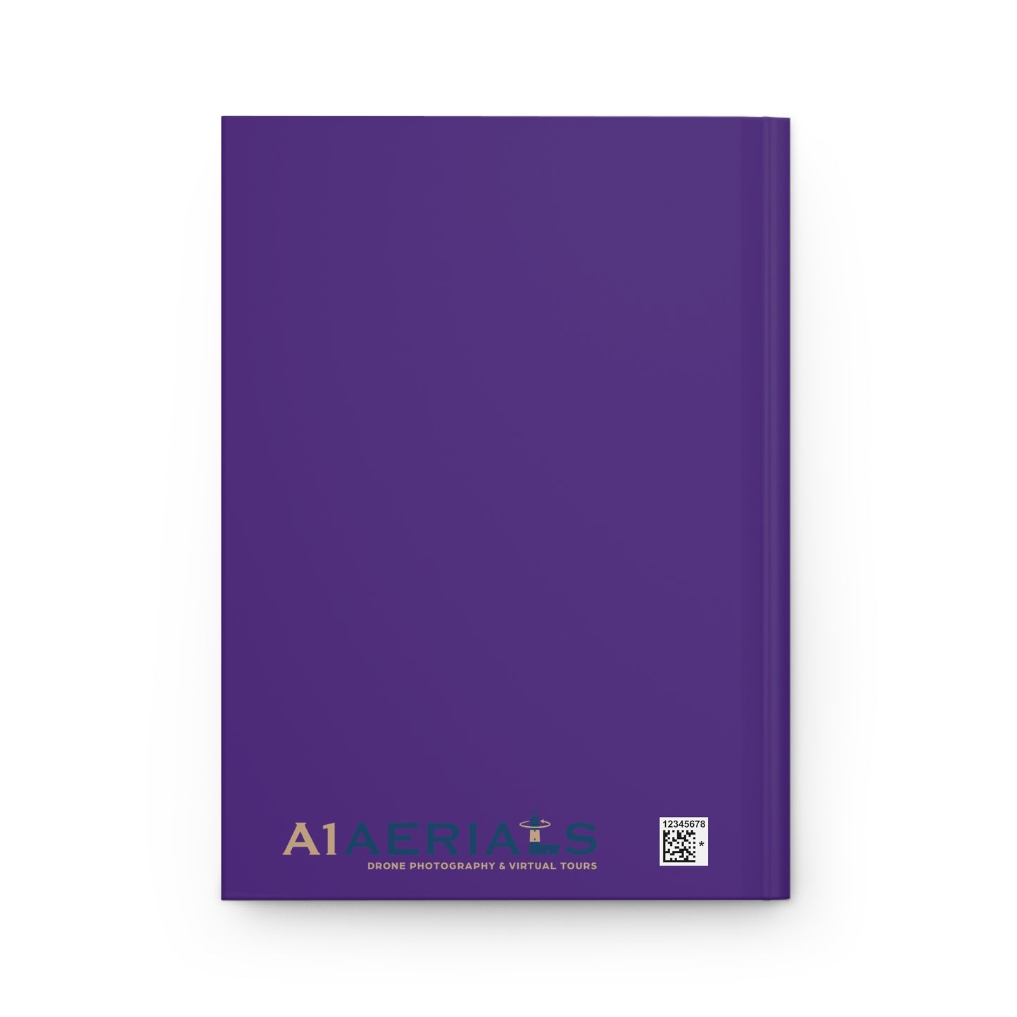 Hardcover Journal Matte Purple - Great South Bay Bridge
