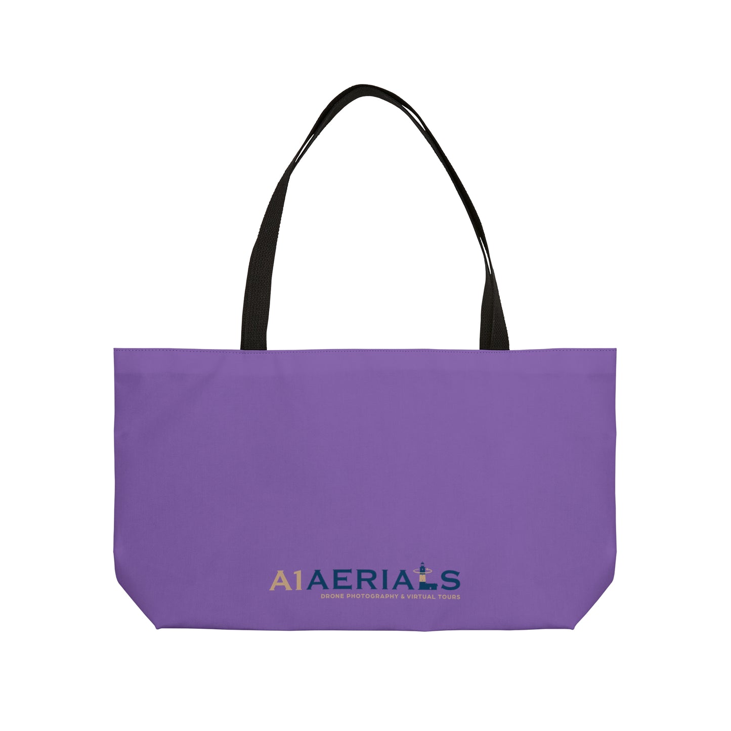 Weekender Tote Bag Purple - Great South Bay Bridge