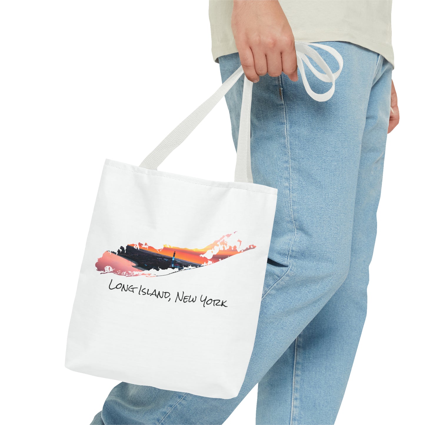 Tote Bag (3 Sizes) - Fire Island Lighthouse