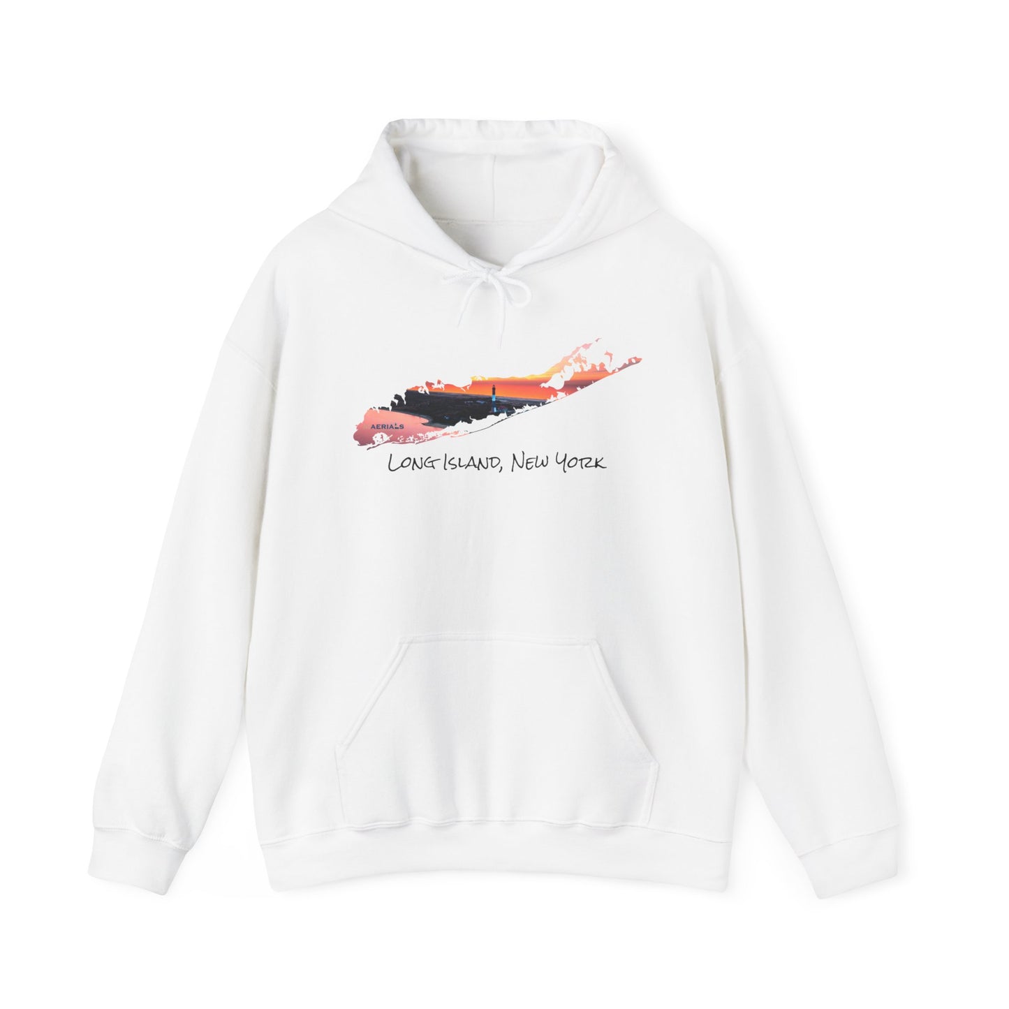 Unisex Hooded Sweatshirt - Fire Island Lighthouse