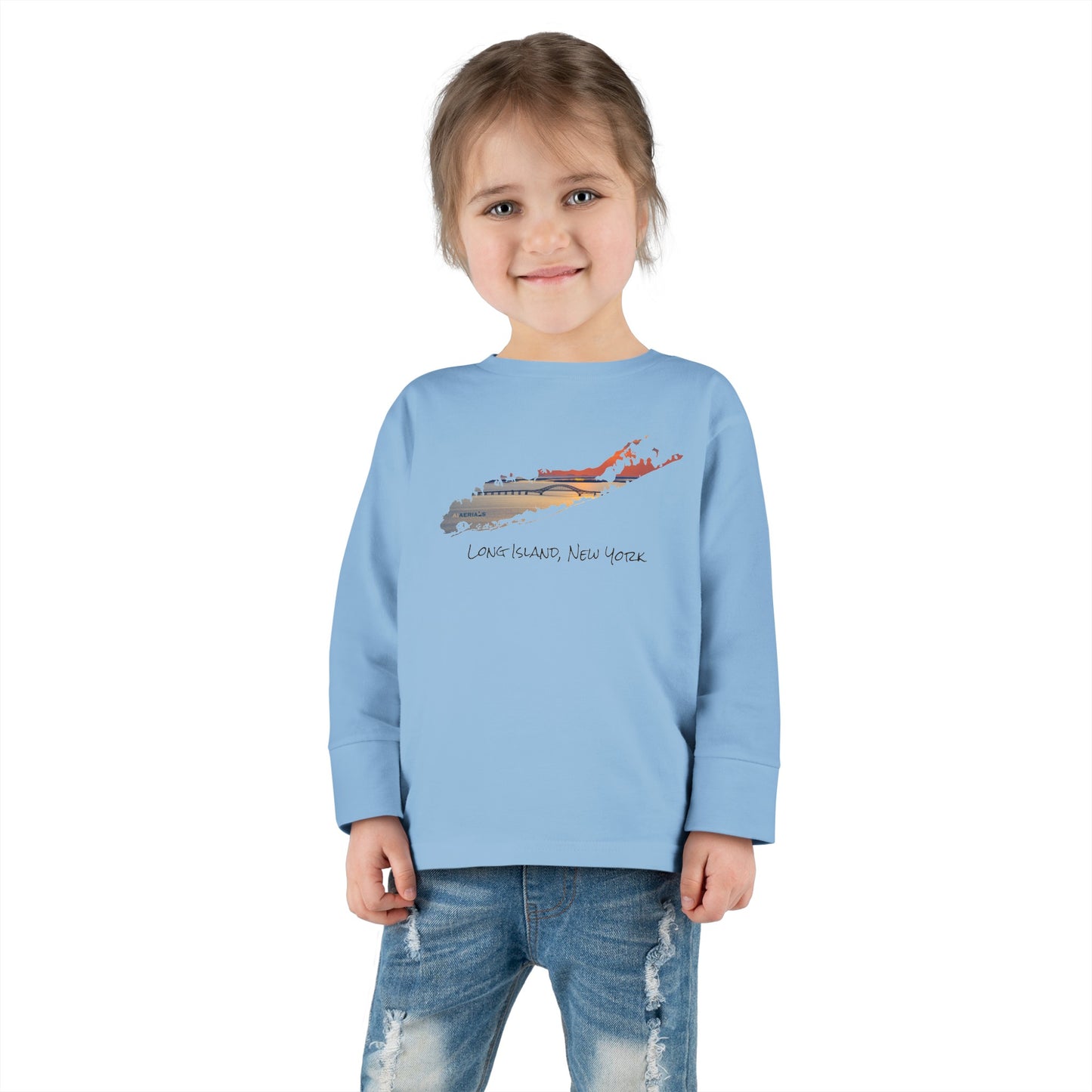 Toddler Long Sleeve Tee - Great South Bay Bridge