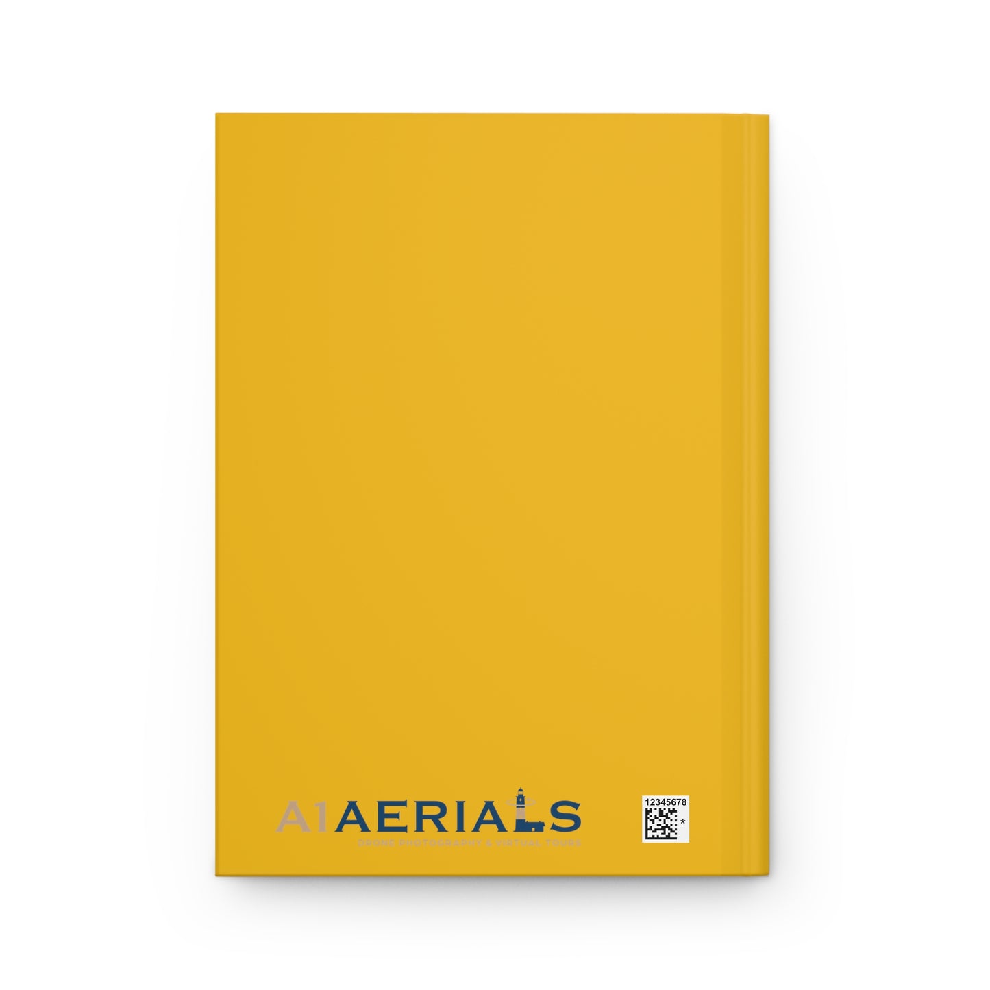 Hardcover Journal Matte Yellow - Great South Bay Bridge