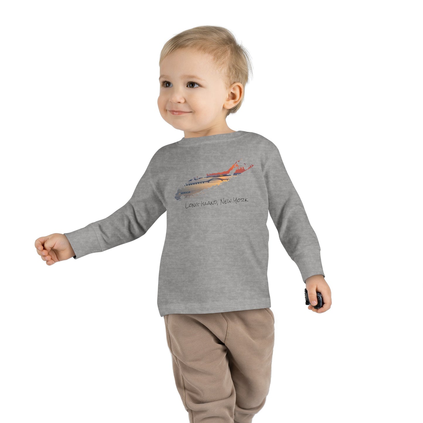 Toddler Long Sleeve Tee - Great South Bay Bridge
