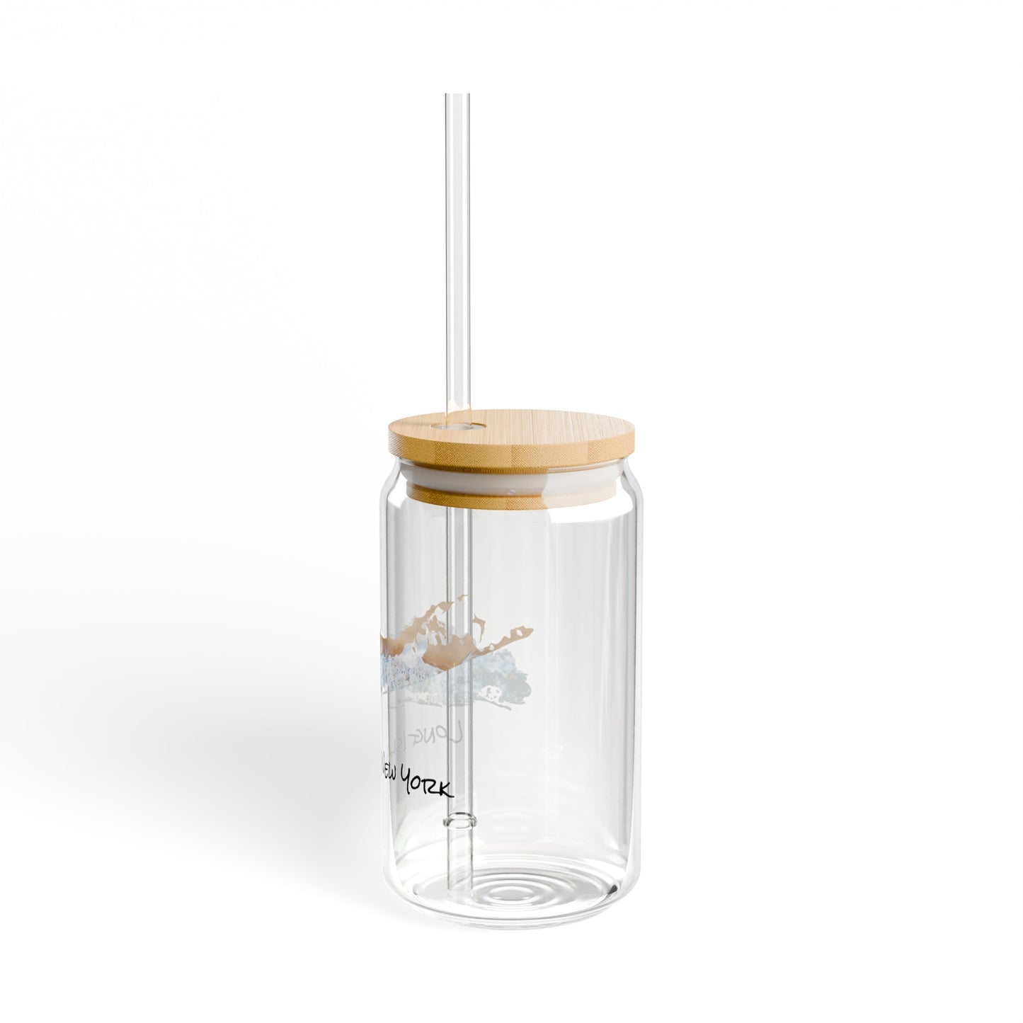 Sipper Glass, 16oz - Sand & Sea