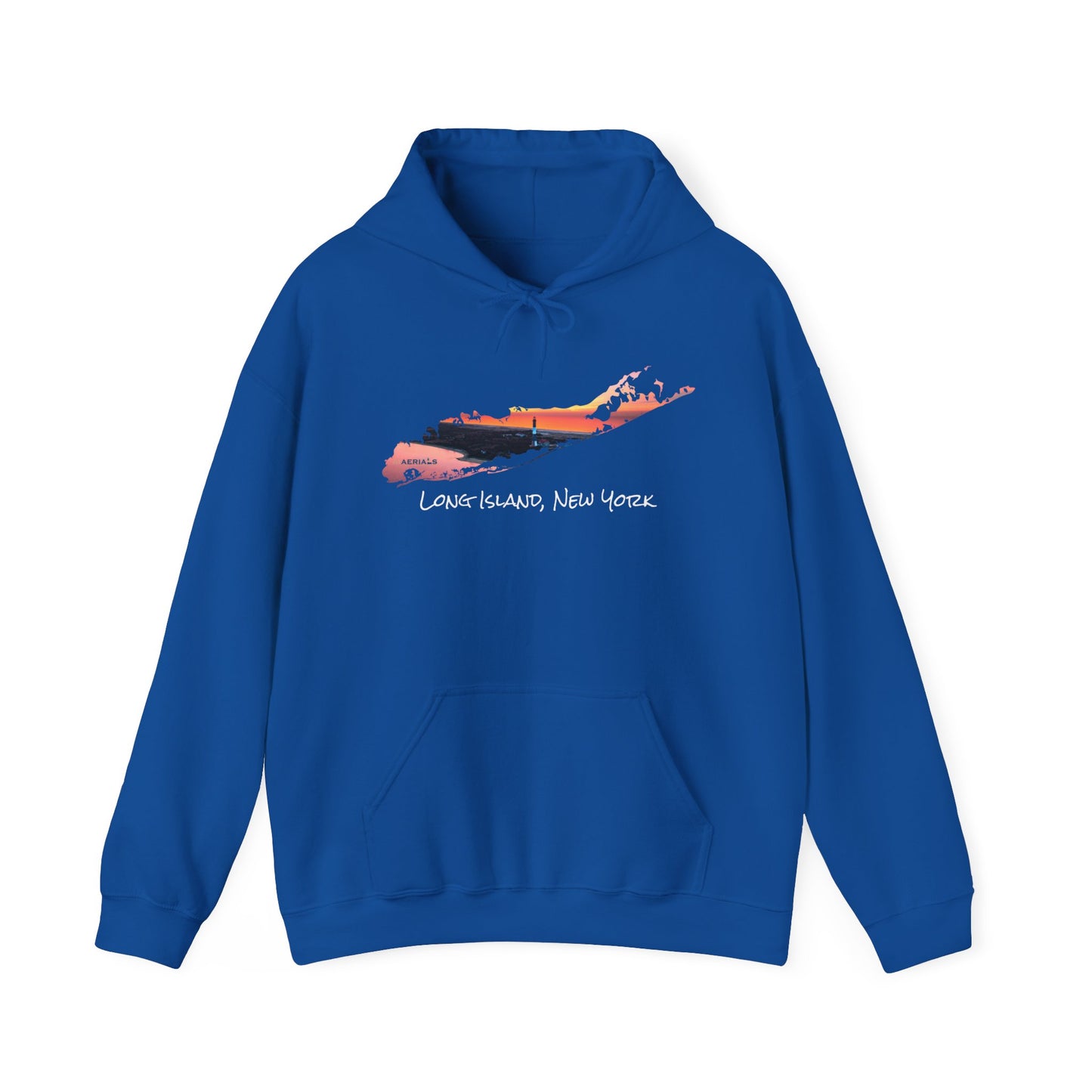 Unisex Hooded Sweatshirt - Fire Island Lighthouse