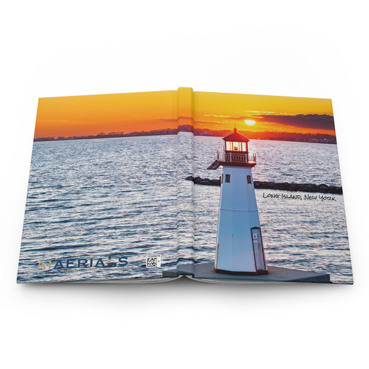 Hardcover Journal - Patchogue Lighthouse