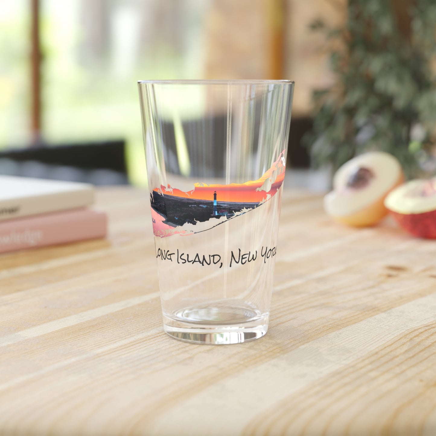 Pint Glass, 16oz - Fire Island Lighthouse