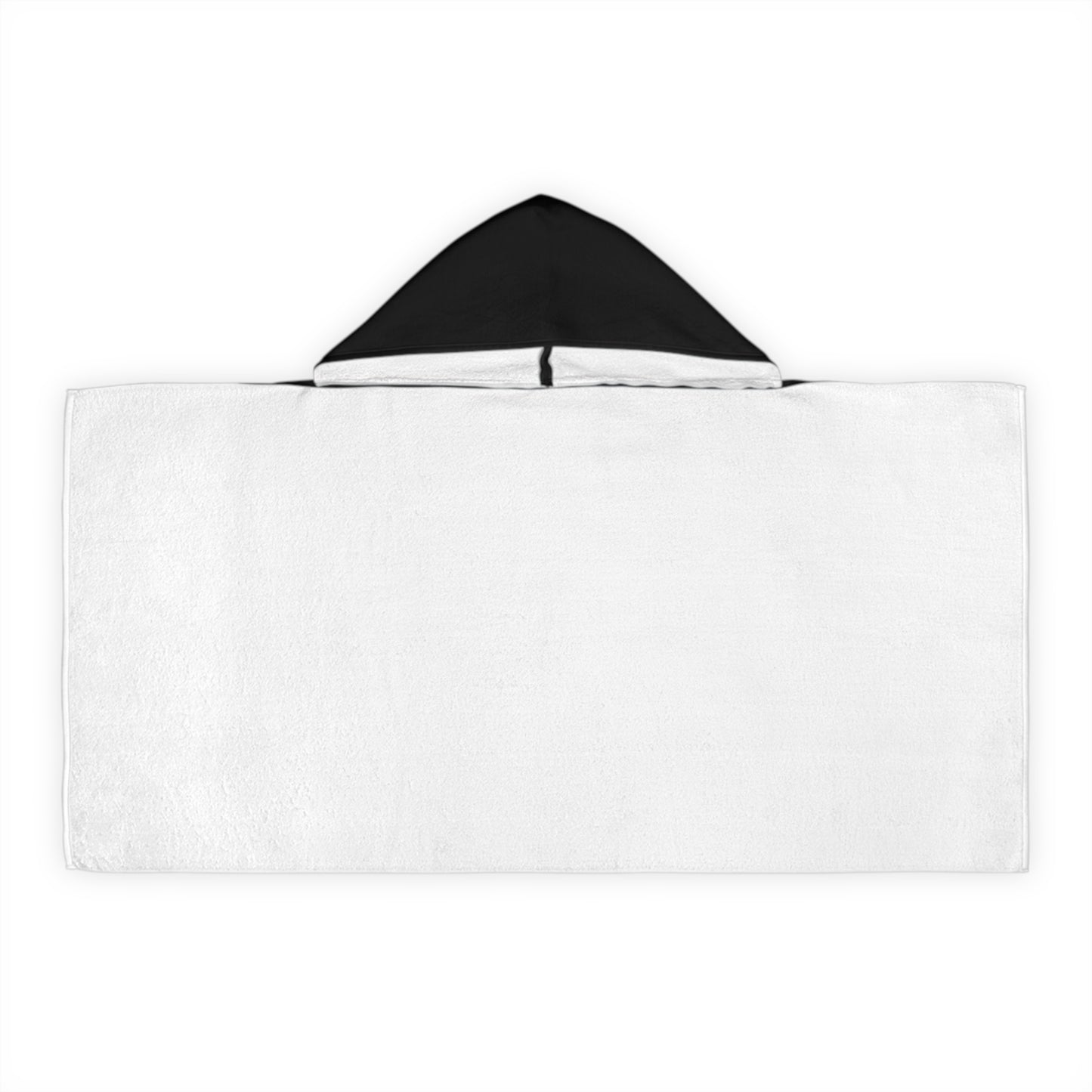 Youth Hooded Towel Black - Great South Bay Bridge