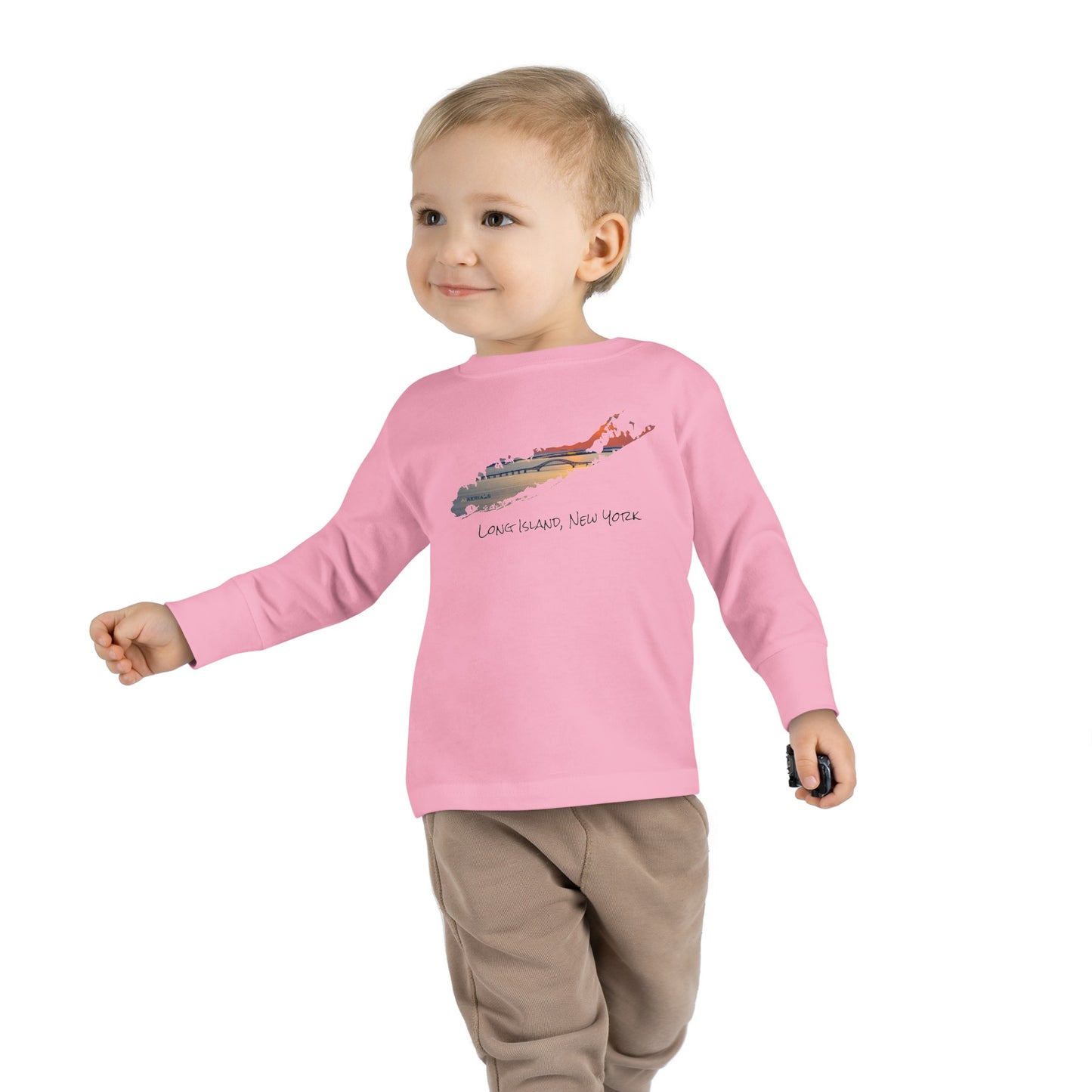 Toddler Long Sleeve Tee - Great South Bay Bridge