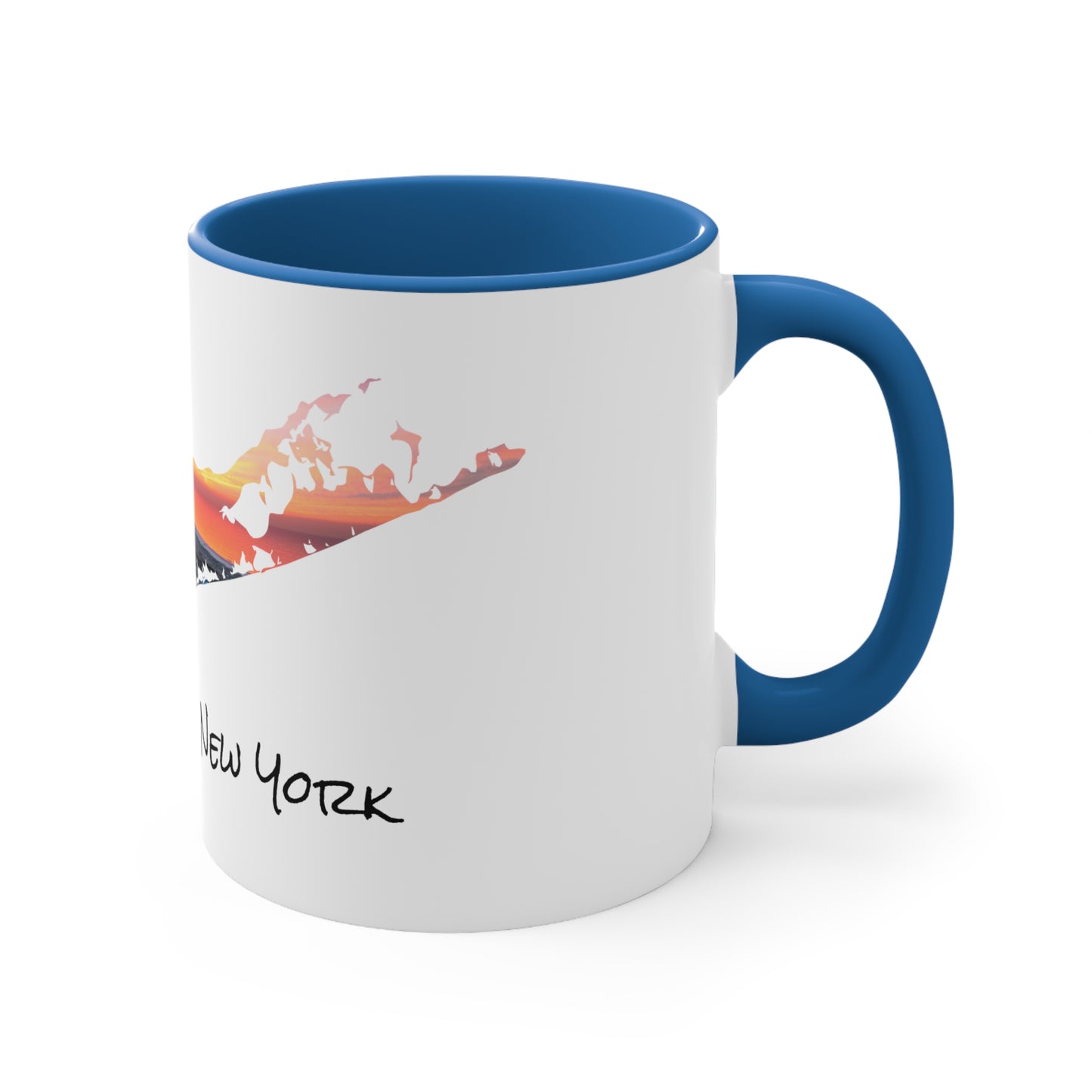 Accent Coffee Mug, 11oz - Fire Island Lighthouse