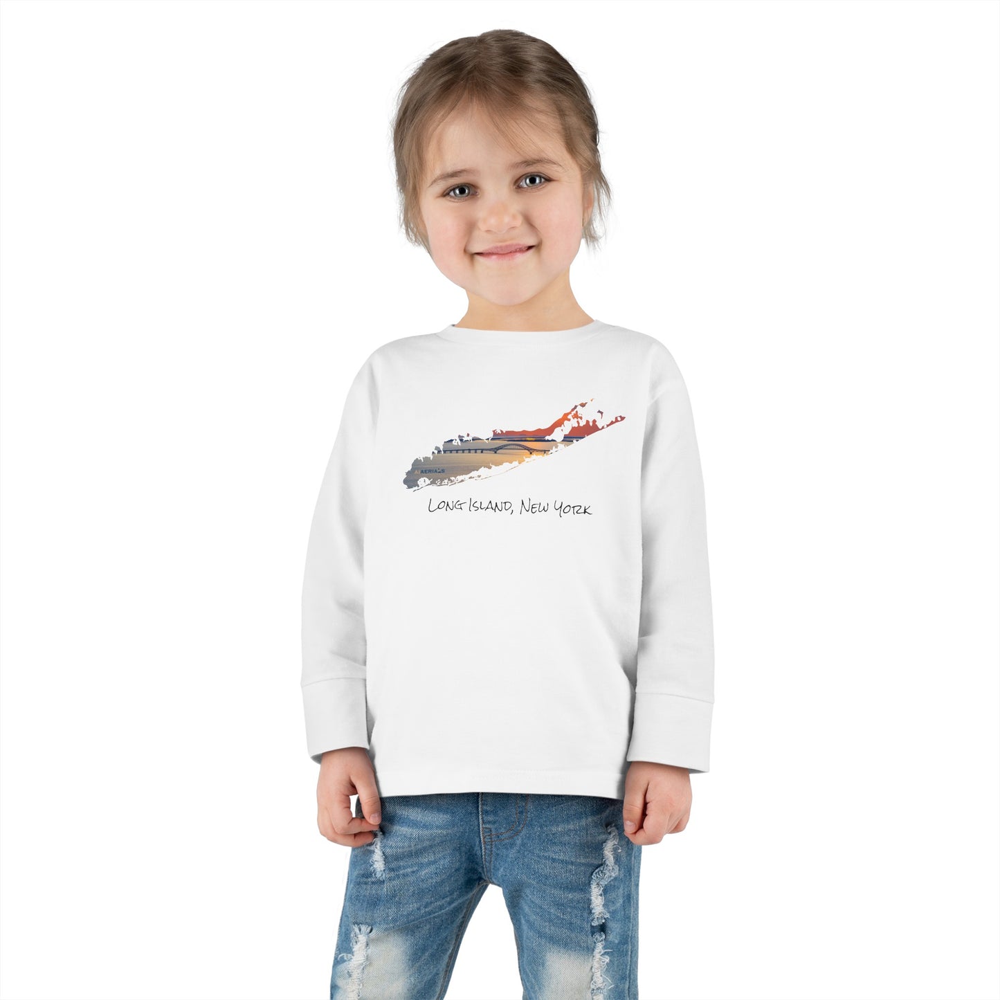 Toddler Long Sleeve Tee - Great South Bay Bridge