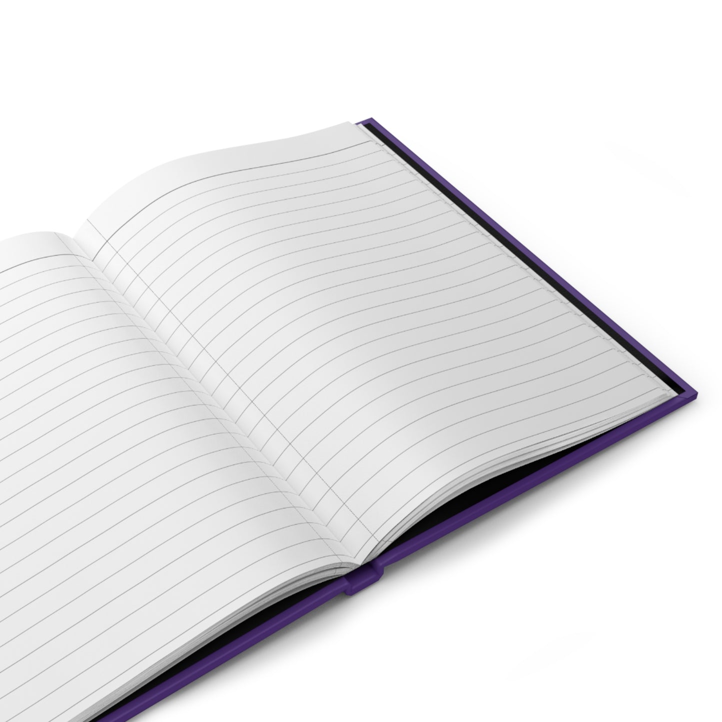 Hardcover Journal Matte Purple - Great South Bay Bridge
