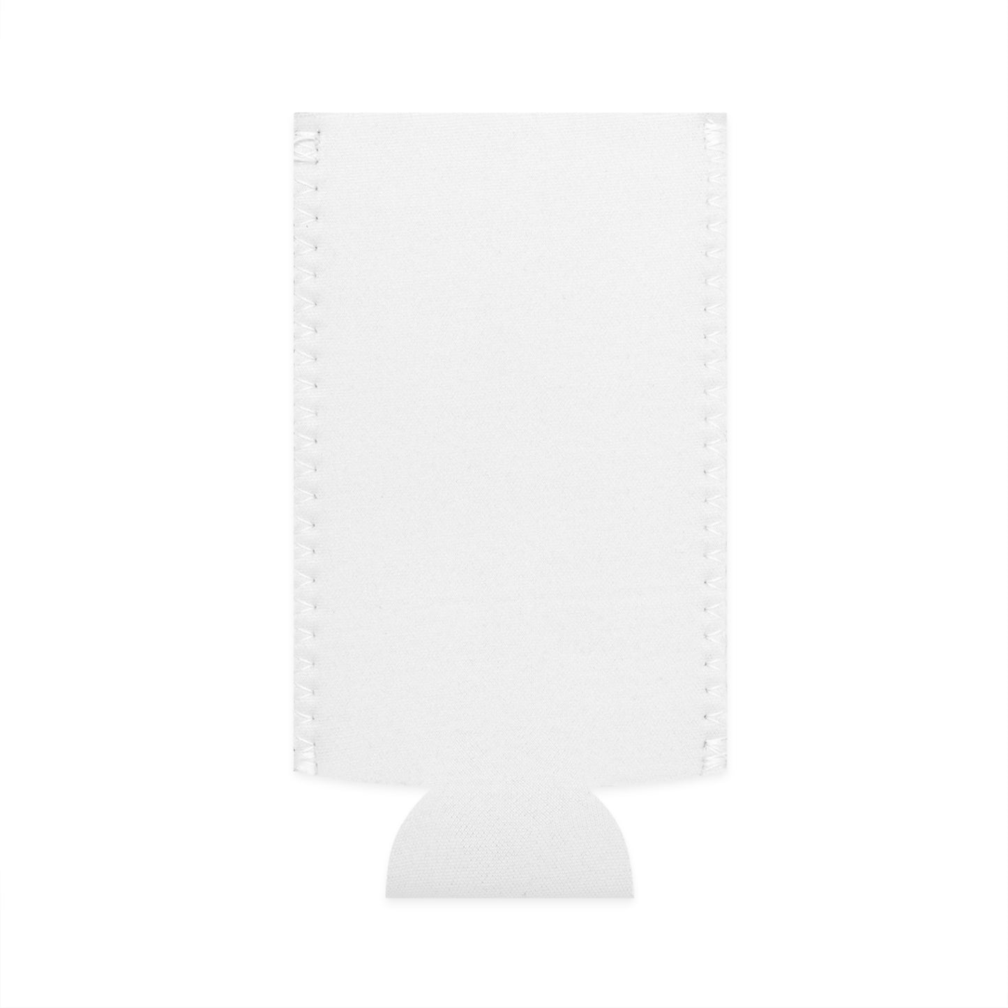 Slim Can Cooler White - Sand & Sea