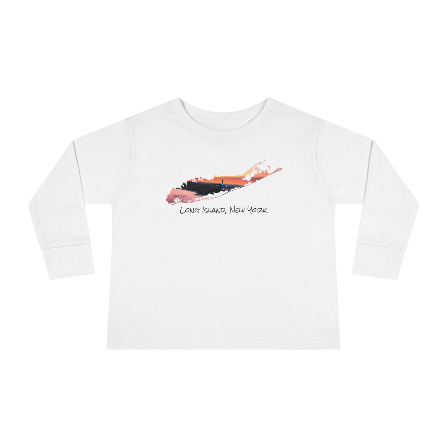 Toddler Long Sleeve Tee - Fire Island Lighthouse