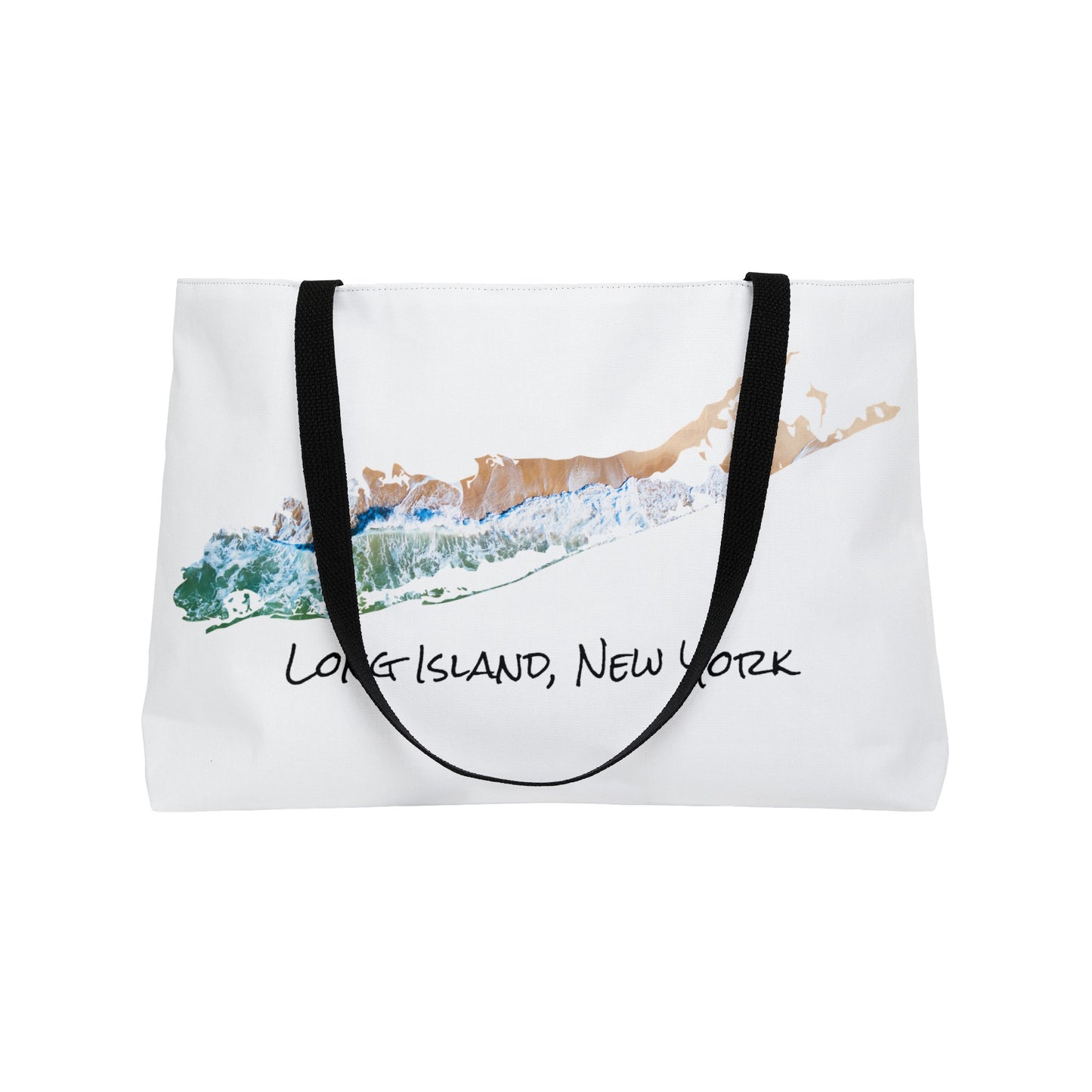 Weekender Tote Bag White - Sand & Sea