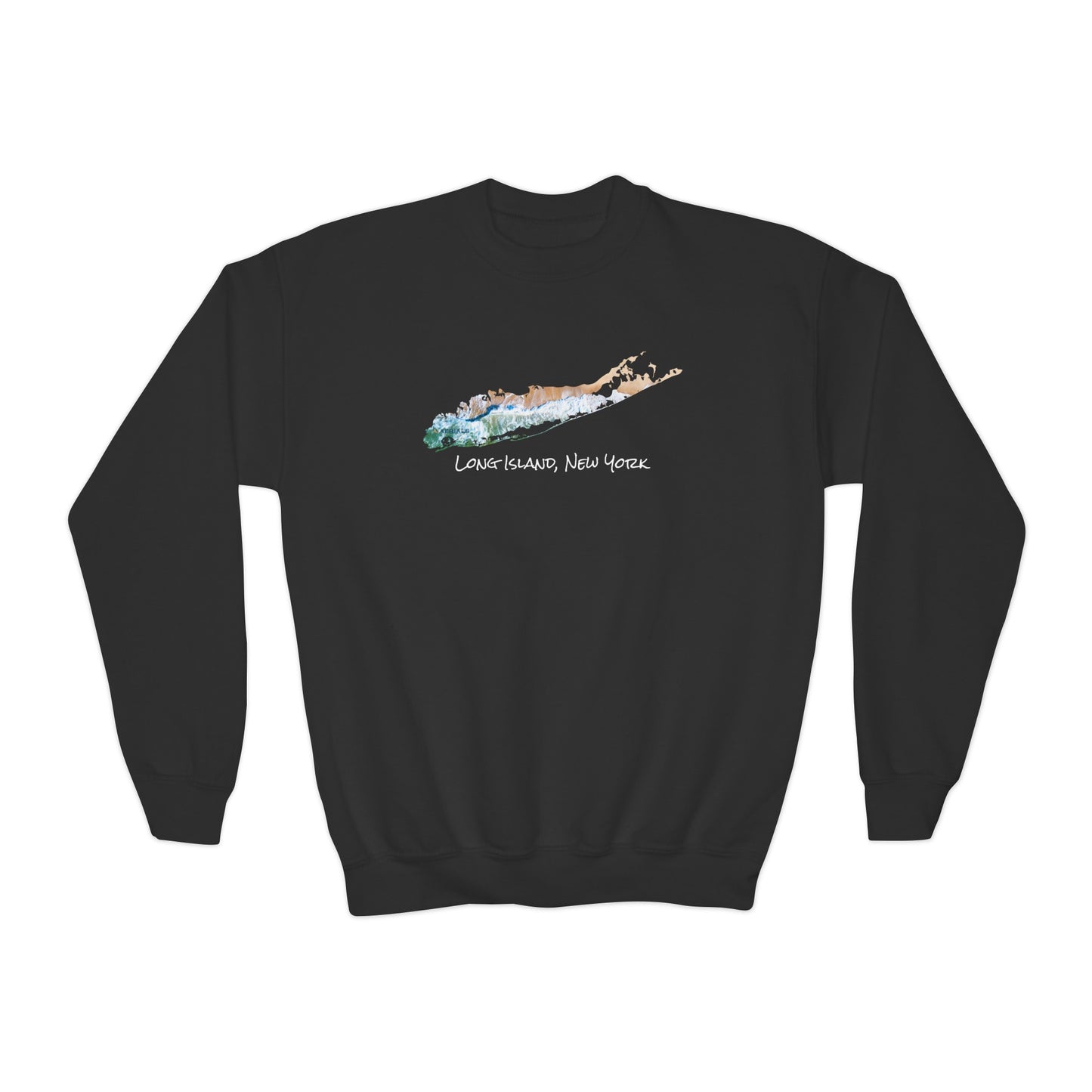 Youth Crewneck Sweatshirt - Sand & Sea